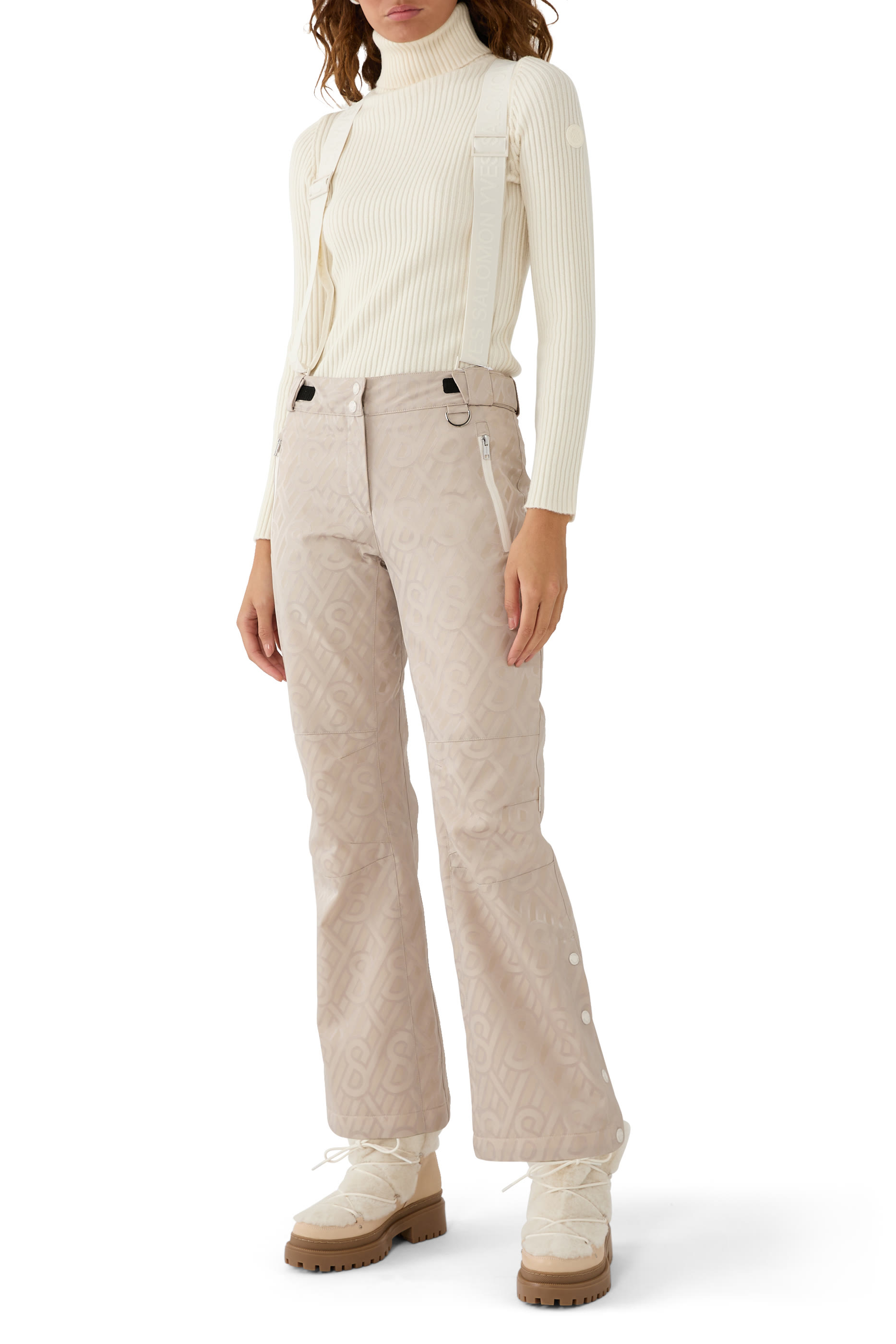 Skiwear Wide Leg Trousers