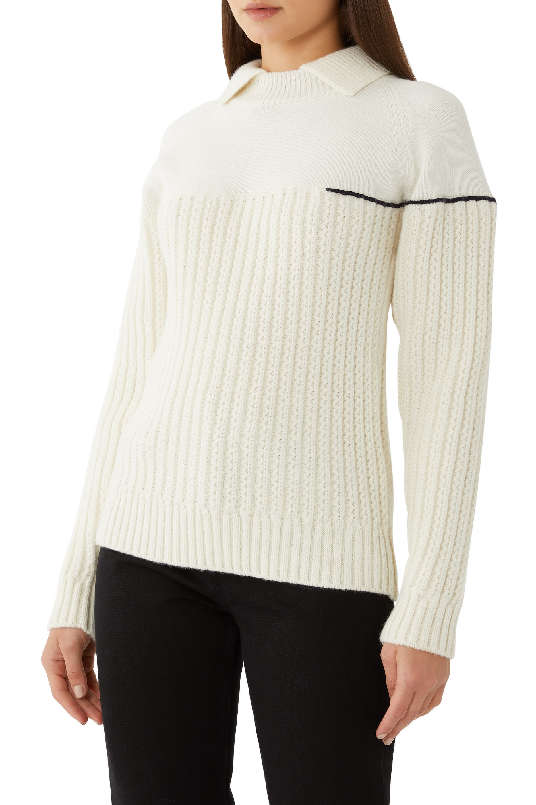 Collar Detail Jumper