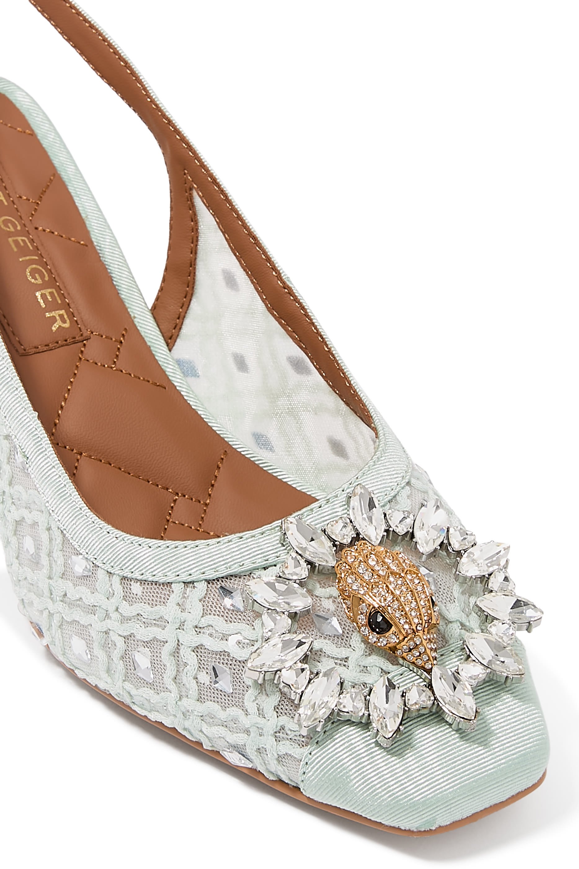 Chelsea 60 Block Slingback Mules