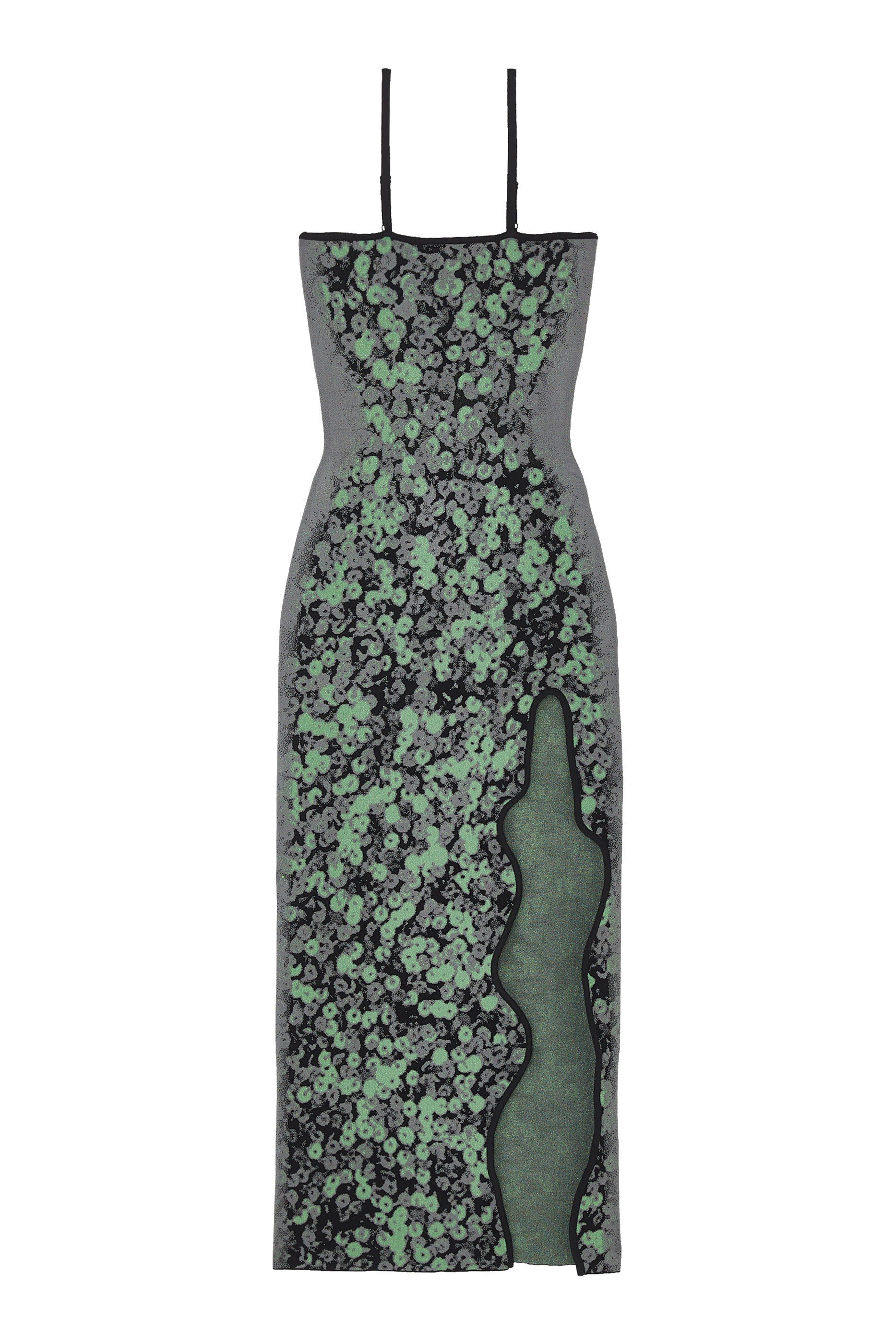 Heather Sequin Print Maxi Tank Dress