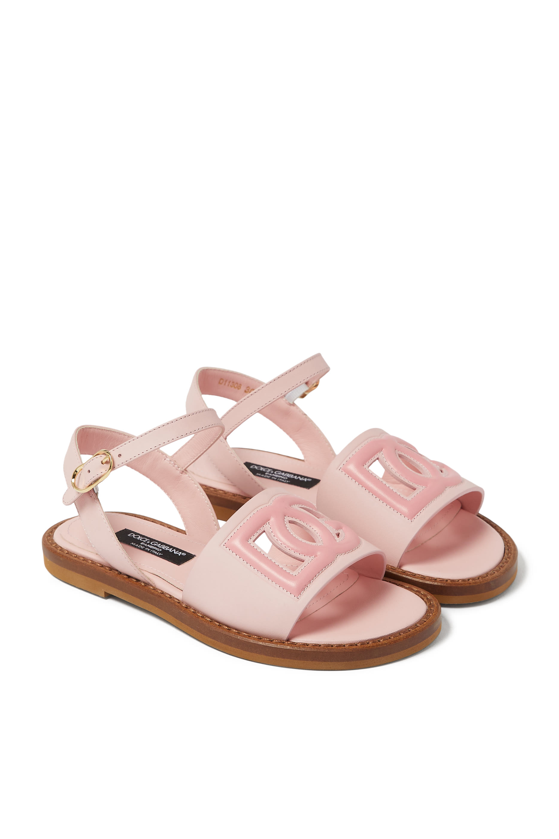 Kids Cut-Out DG Logo Sandals
