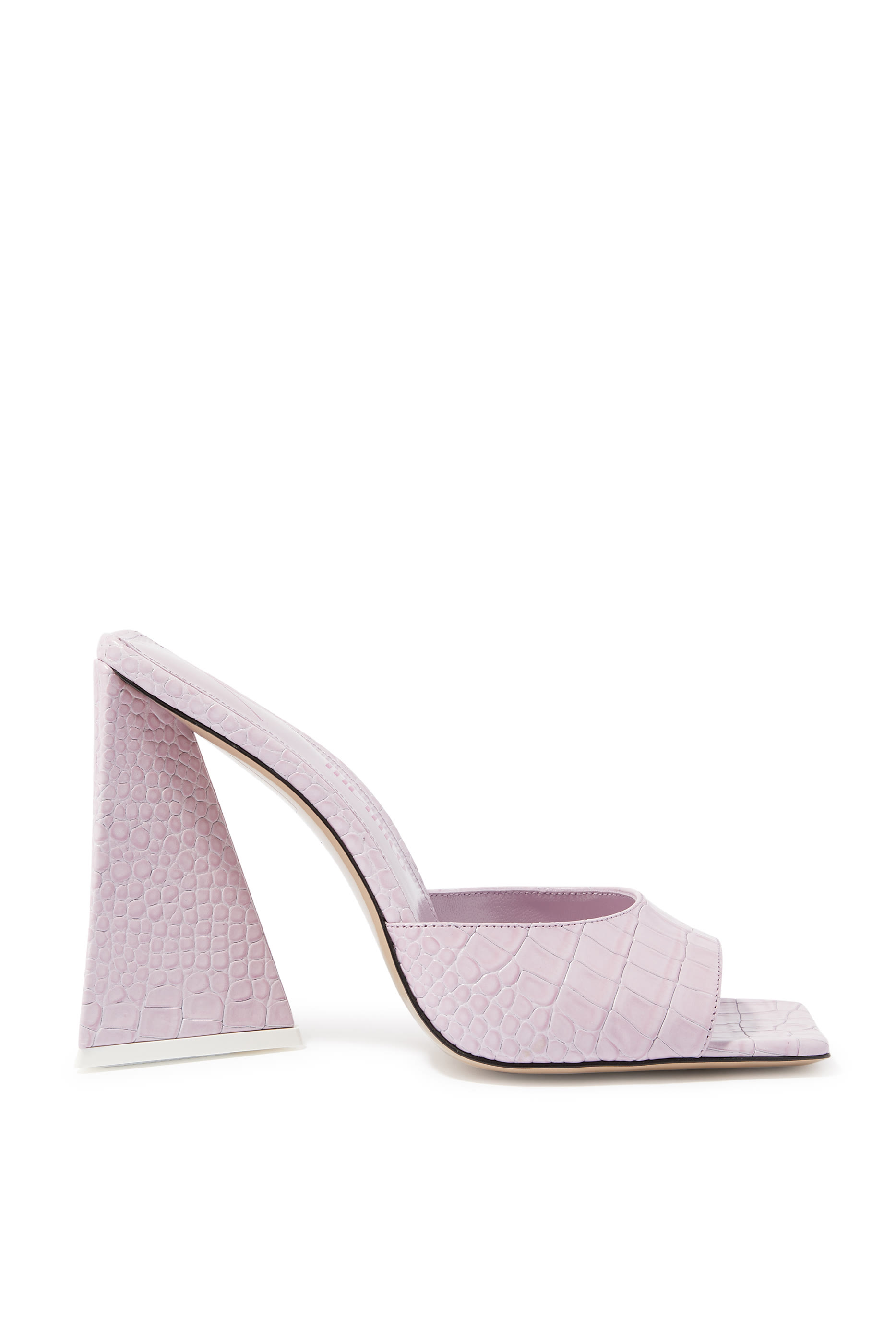 Devon 115 Croc-Embossed Mules