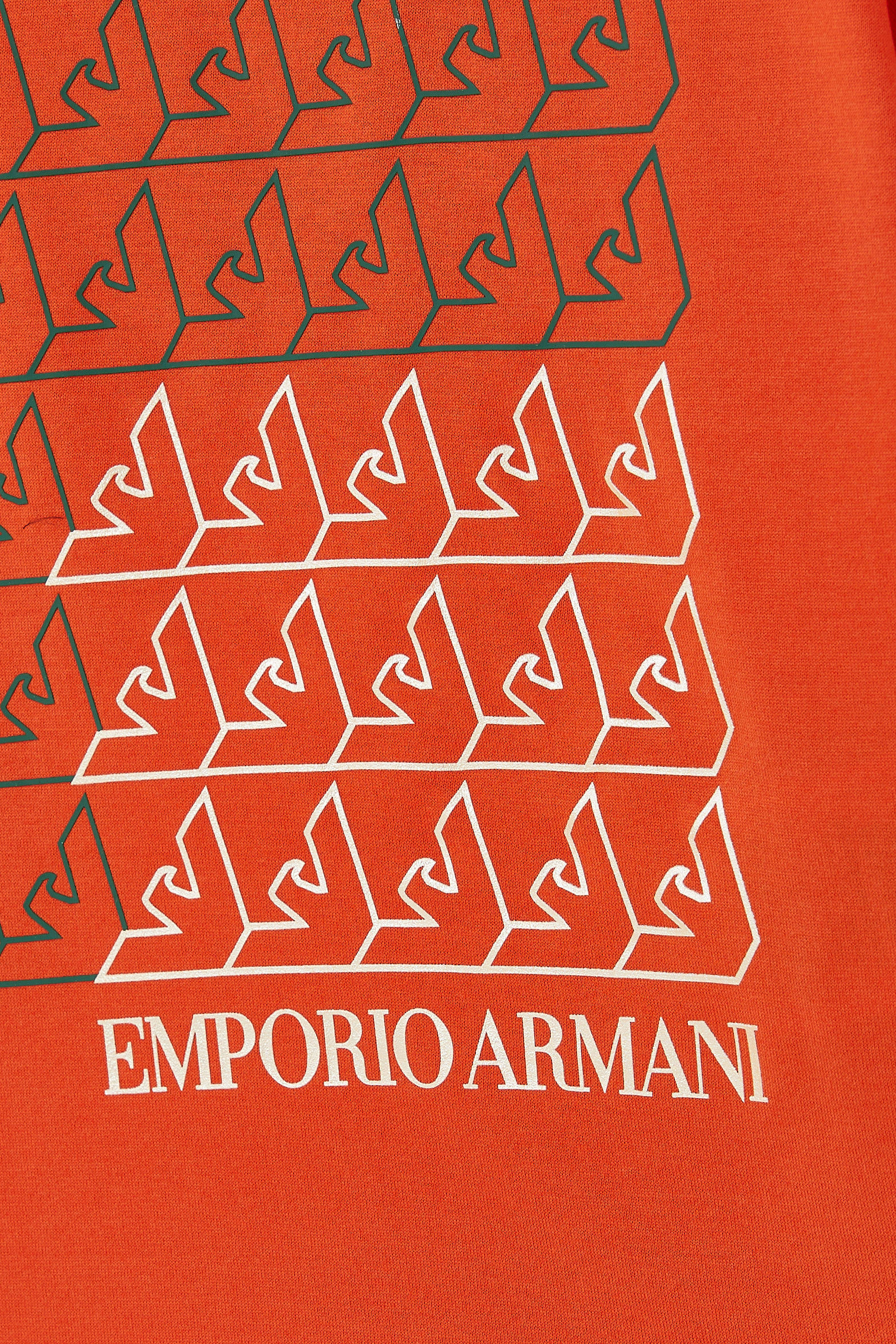 Kids Eagle Logo Pattern T-Shirt