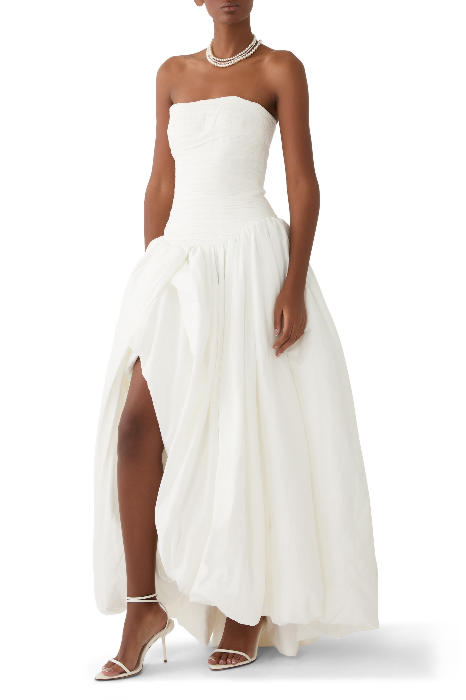 Violette Bubble Hem Maxi Dress