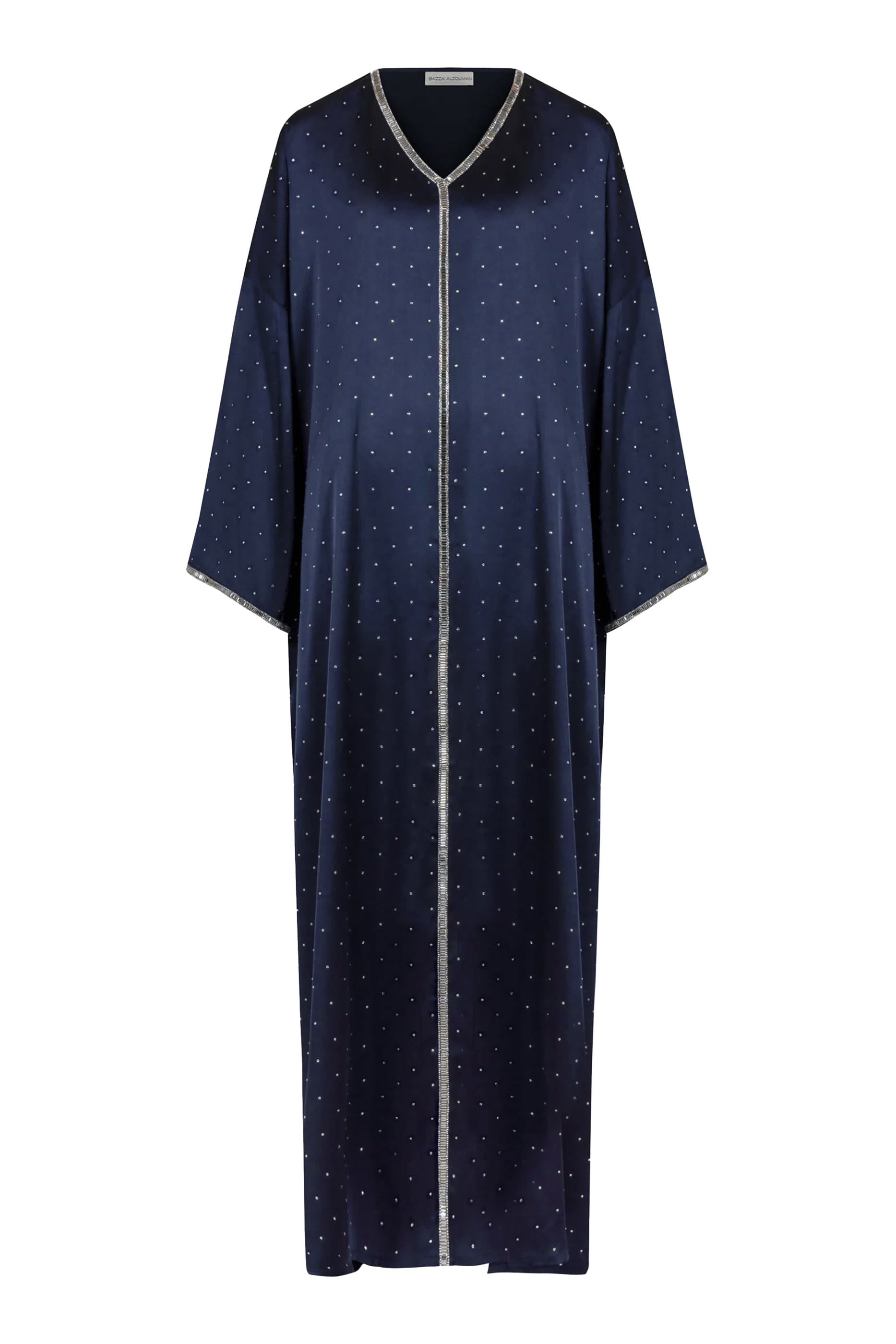 Studded Free Size Kaftan with Trim