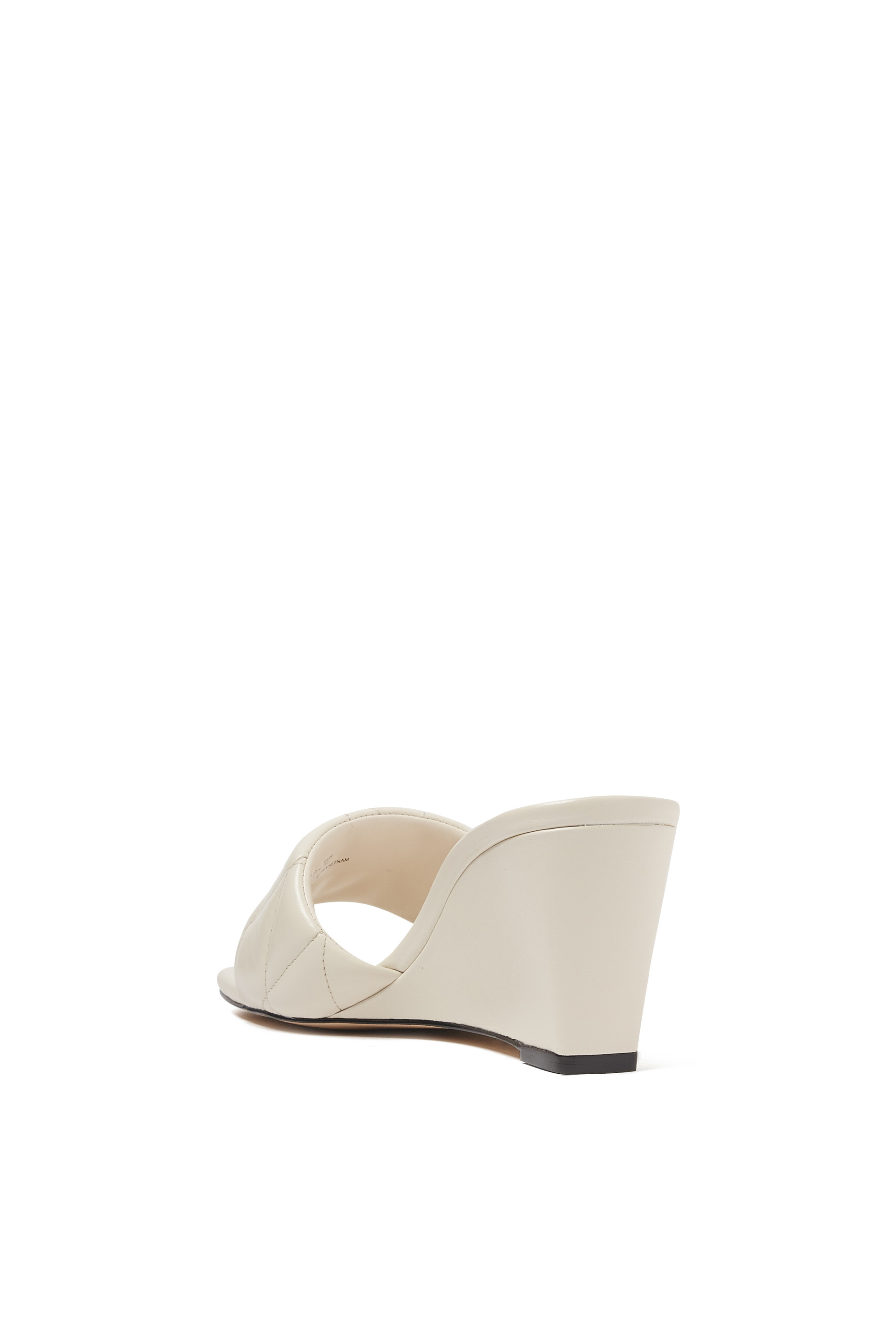 Emma 70 Quilted Wedge Sandals