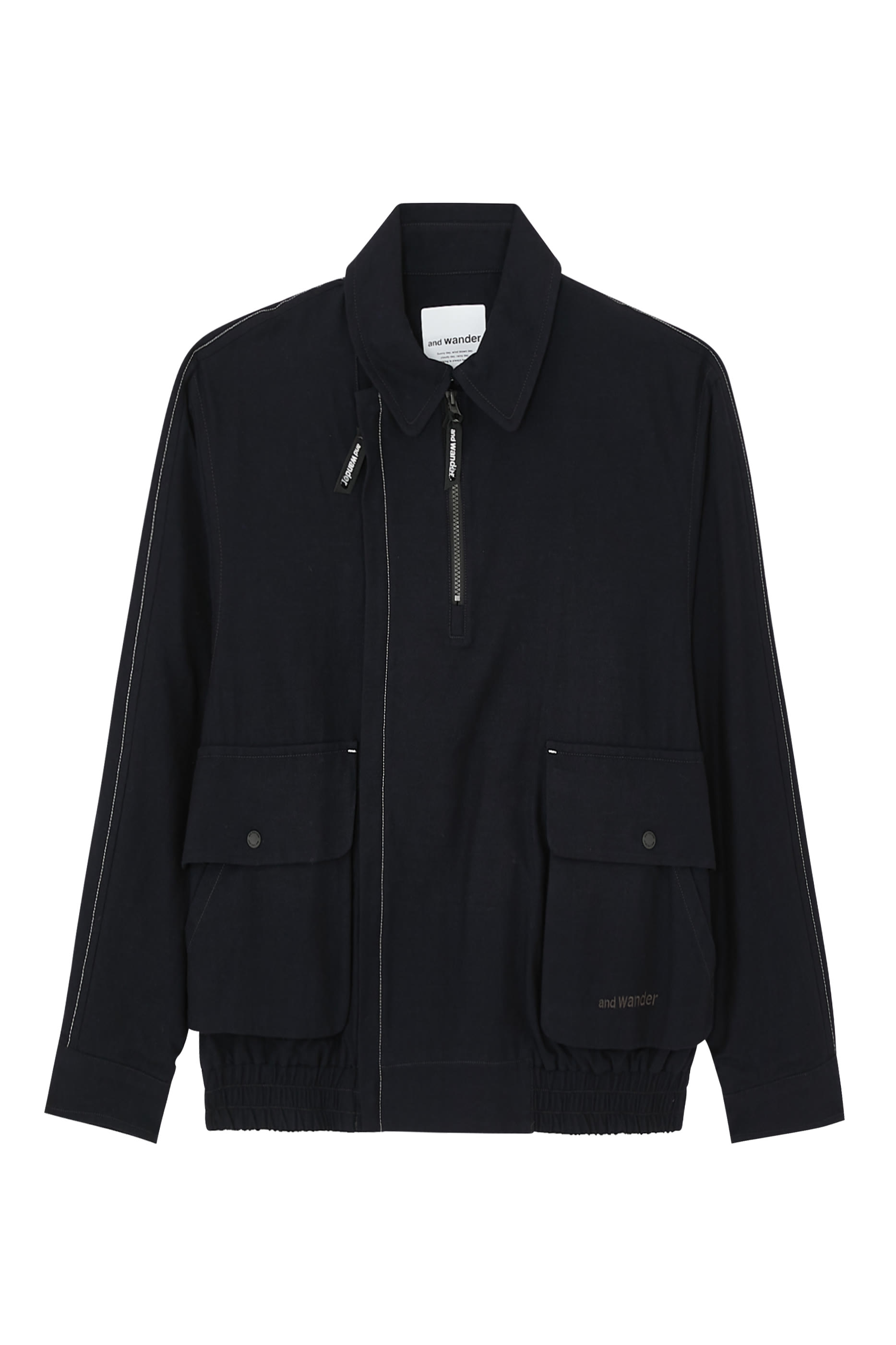 Zip Up Blouson