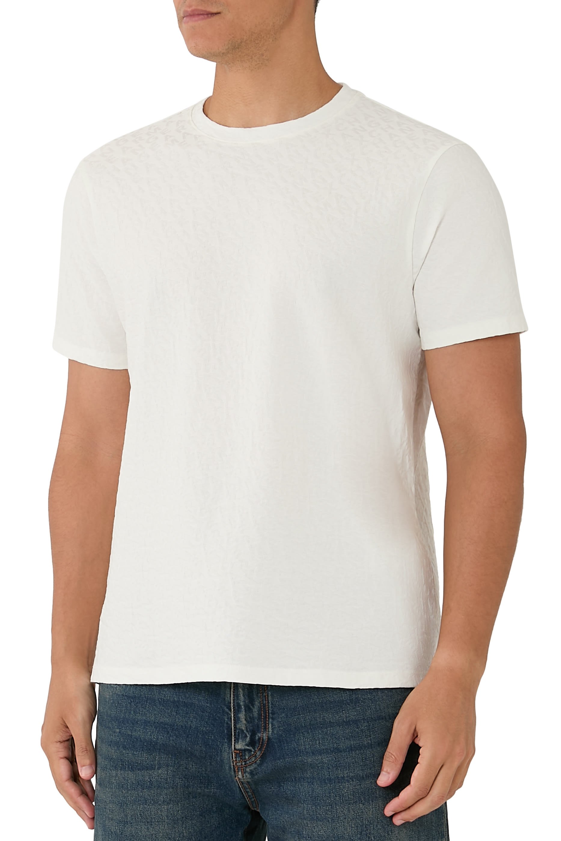 Tonal-Print T-Shirt