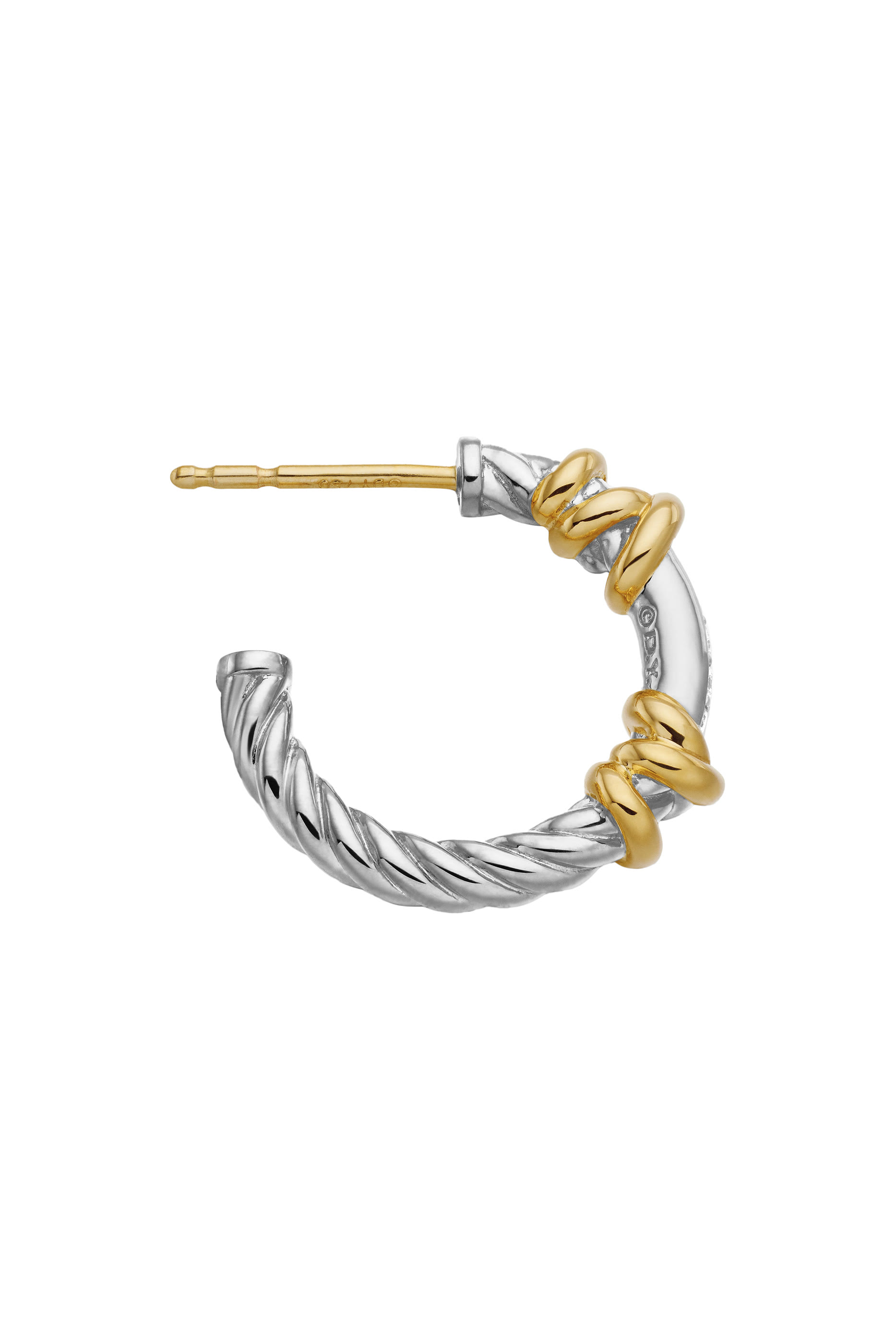 Petite Helena Wrap Hoop Earrings