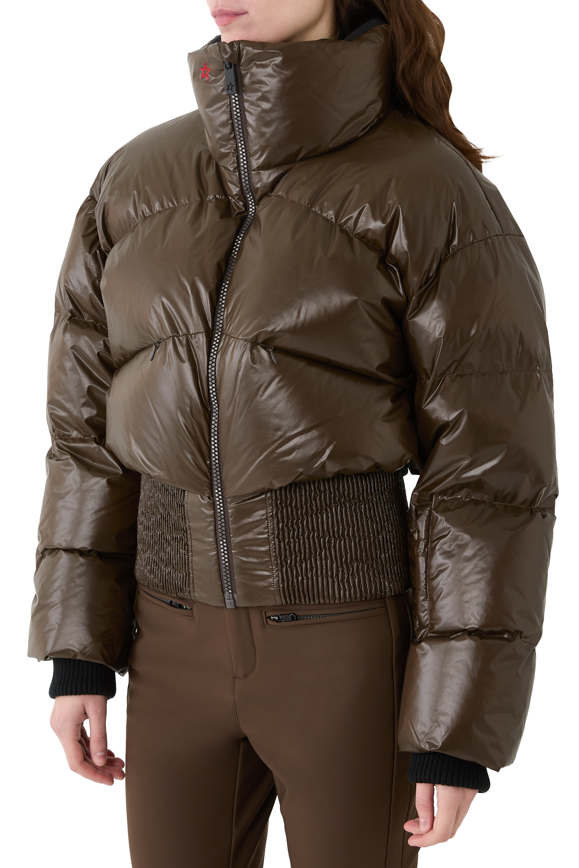 Aureta Down Bomber Jacket