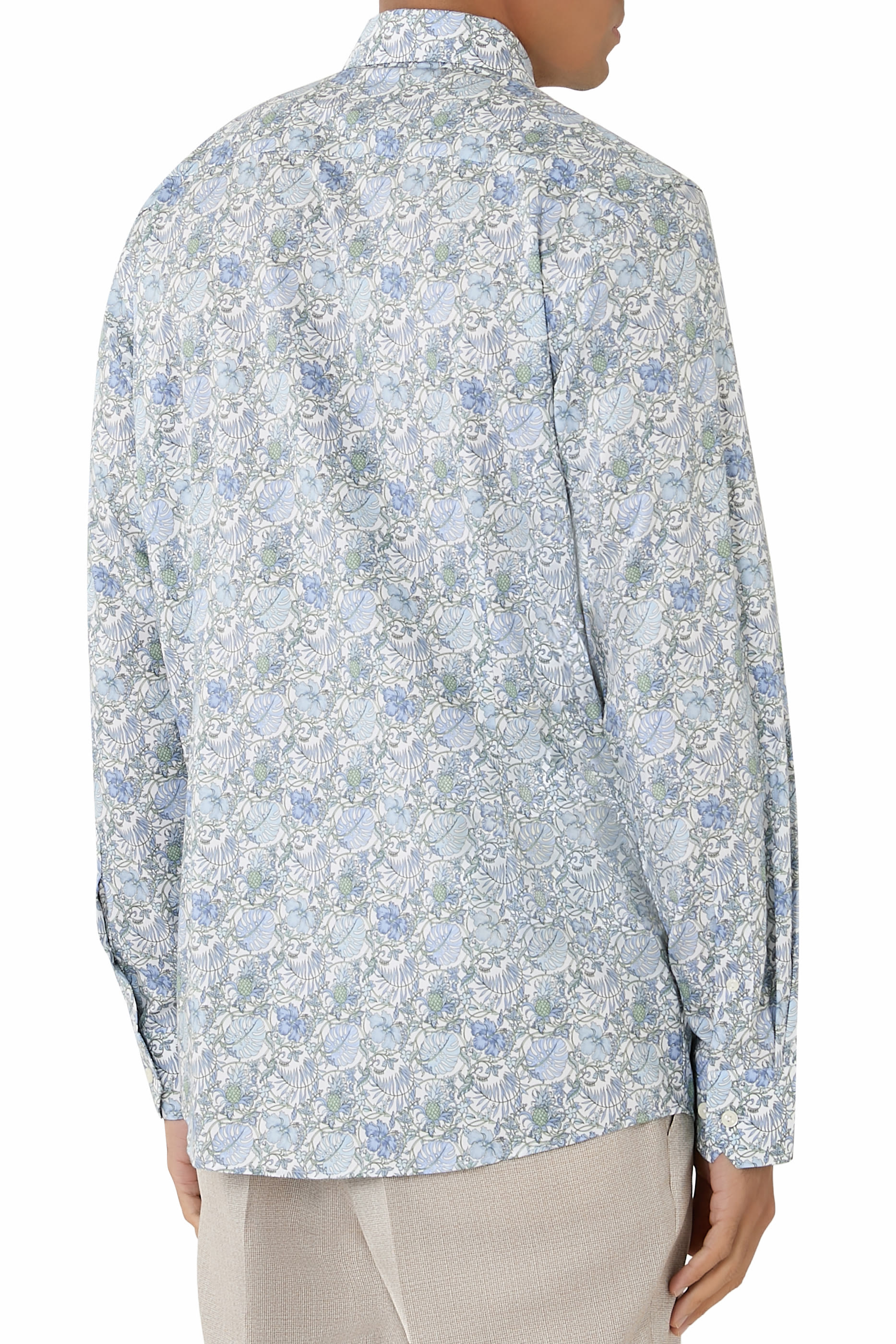 Floral Signature Twill Shirt