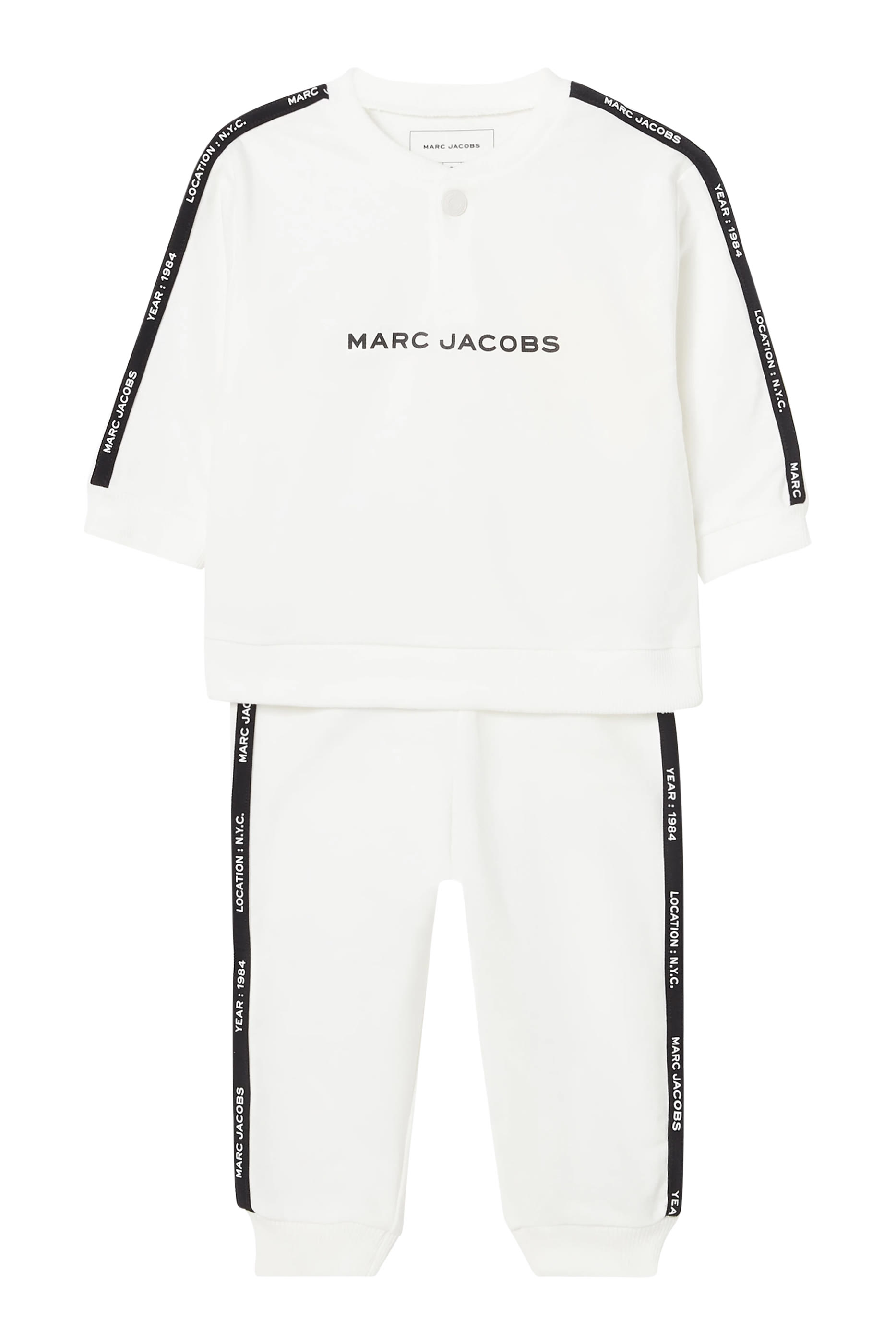 Kids Contrasting Stripe Tracksuit Set