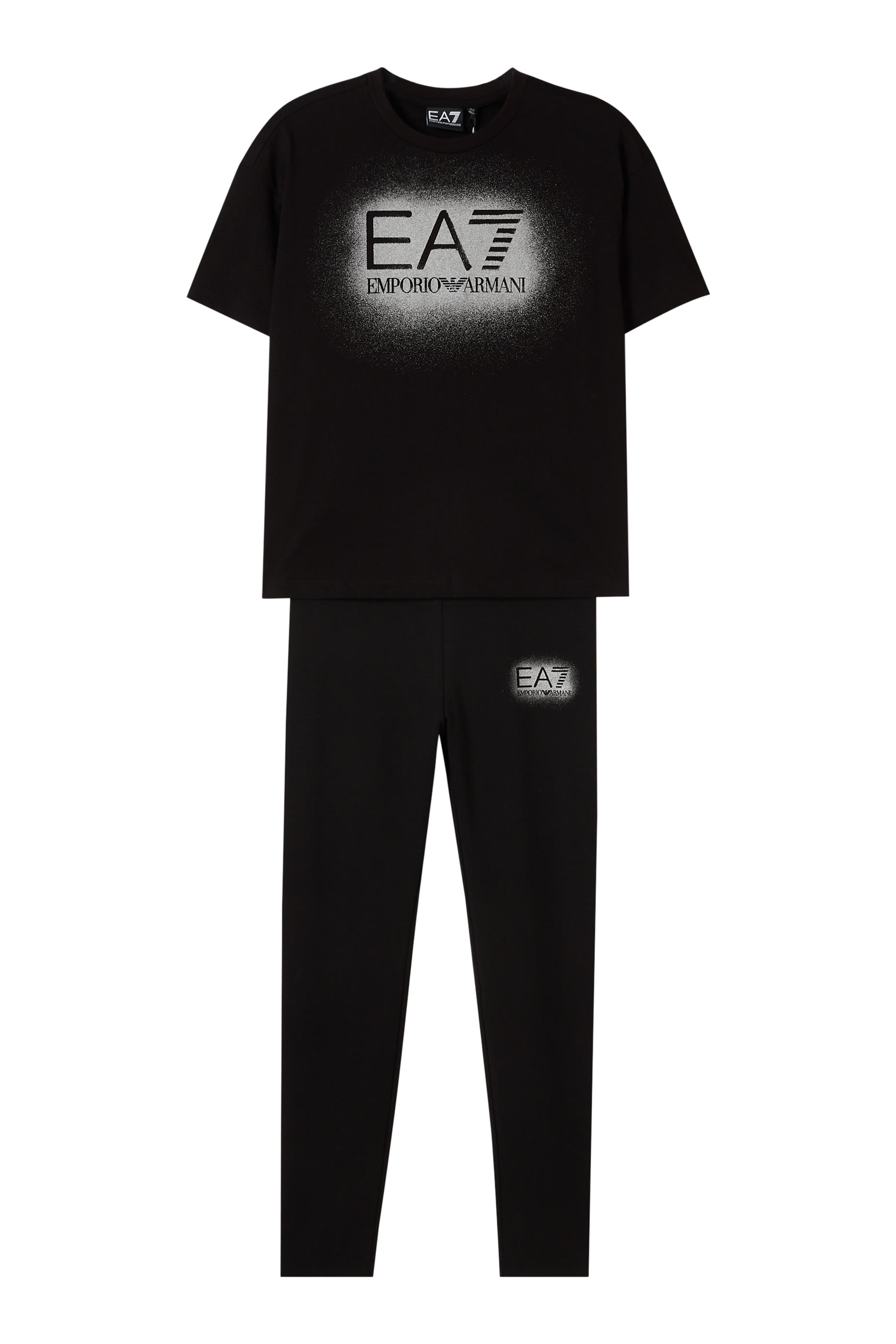 Kids EA7 Logo Leggings