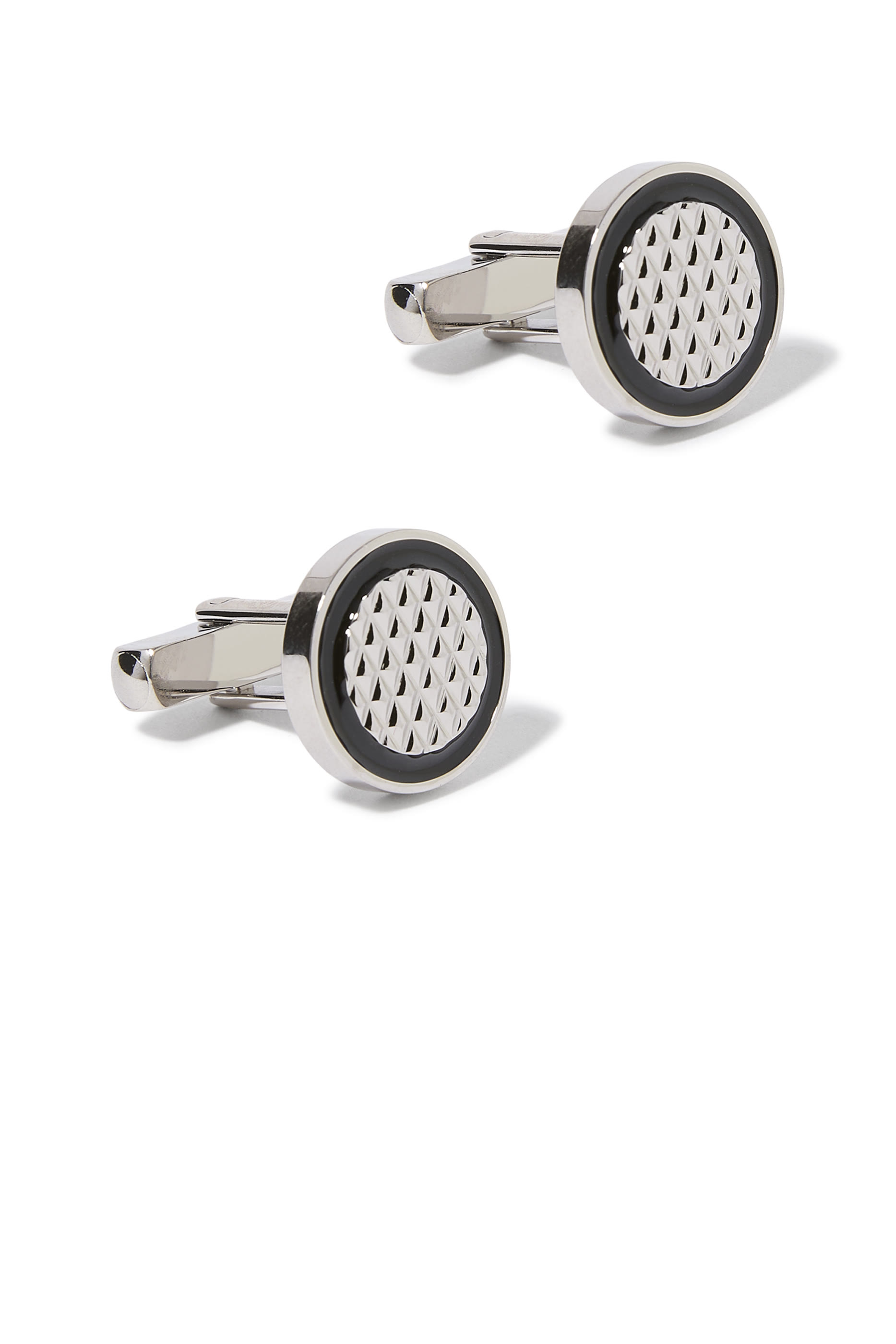 B-Roundframe Cuff Links
