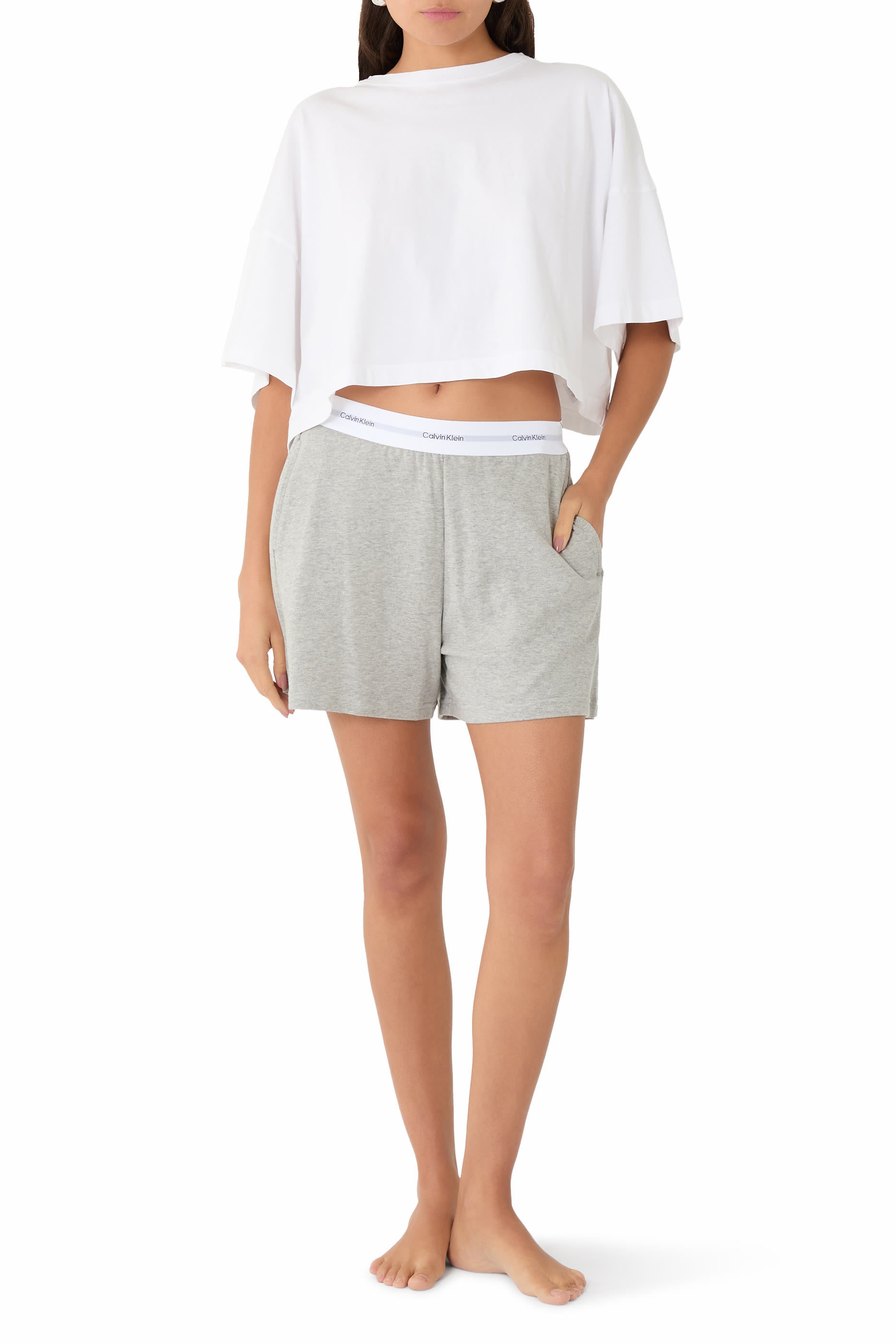 Icon Cotton Terry Lounge Shorts