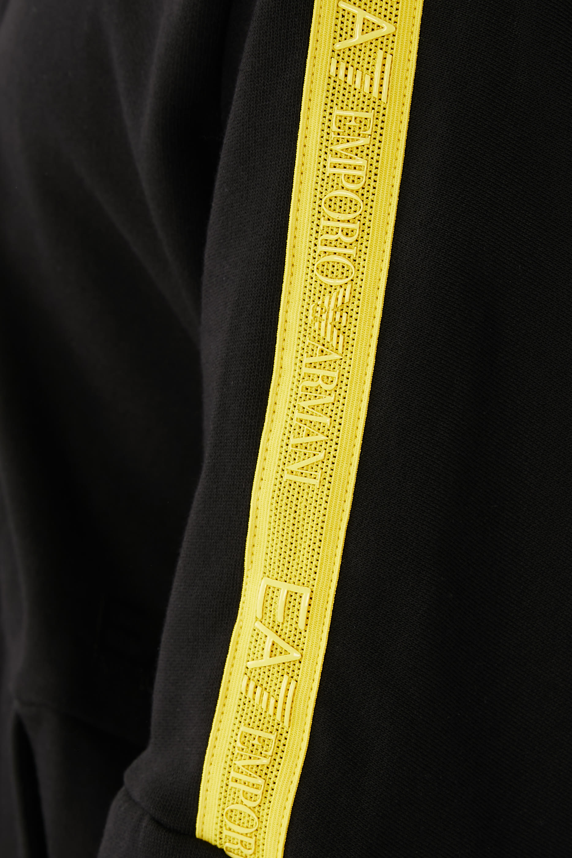 EA7 Logo Tape Hoodie