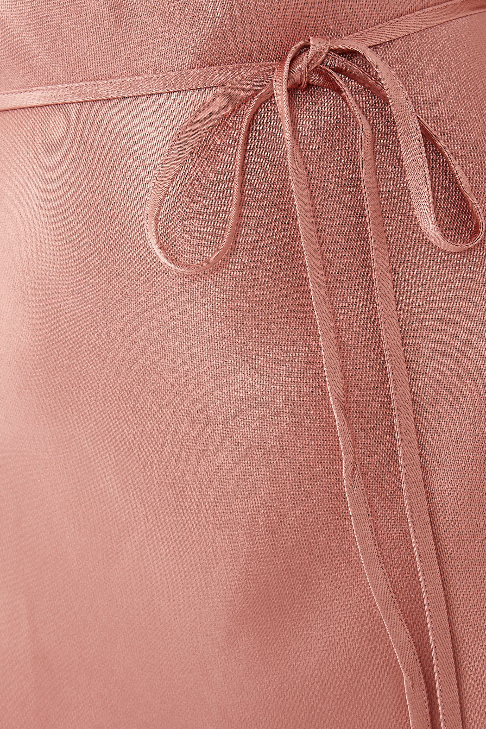 La Lune Bias Cowl Midi Dress