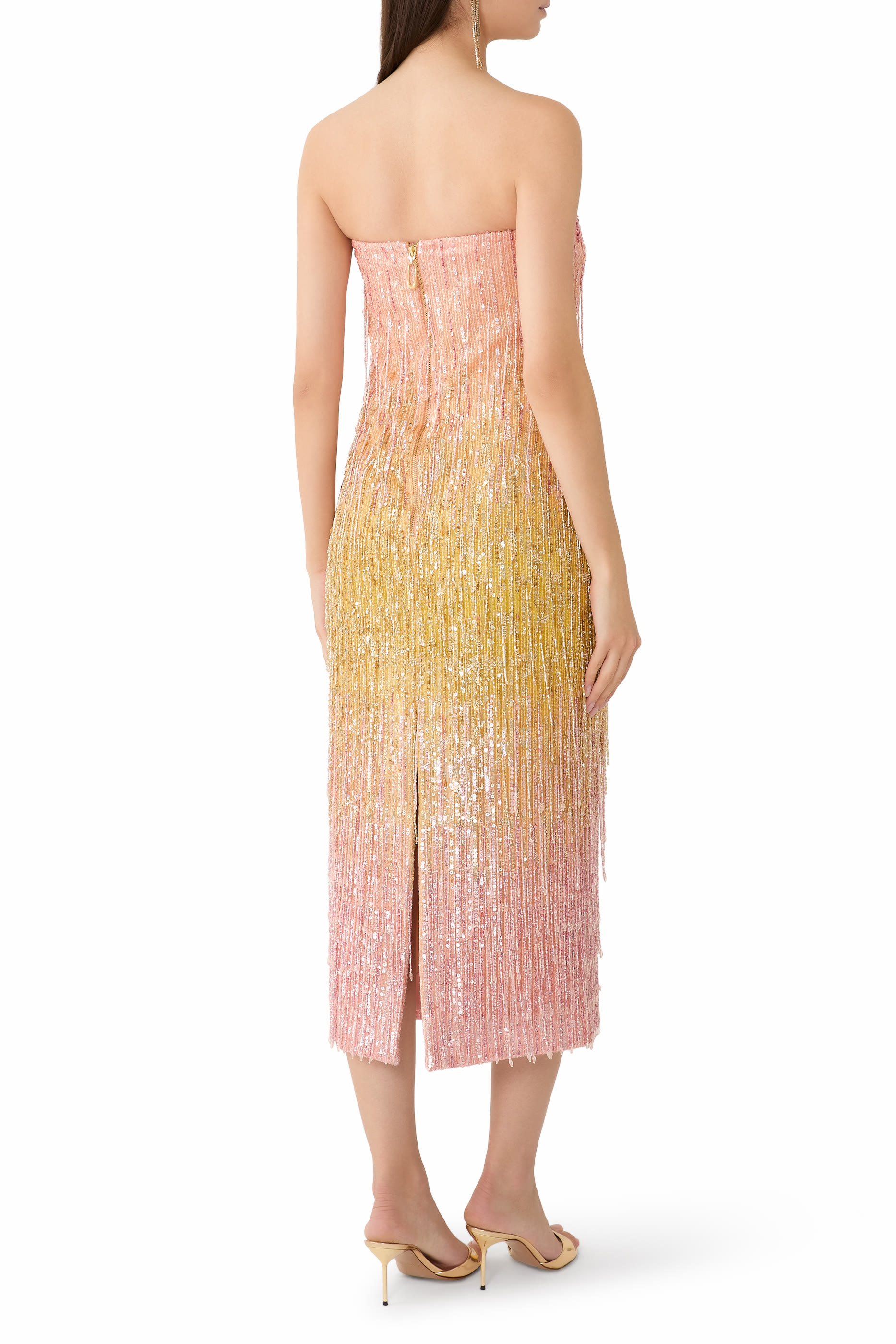 Amulet Sequin Midi Dress