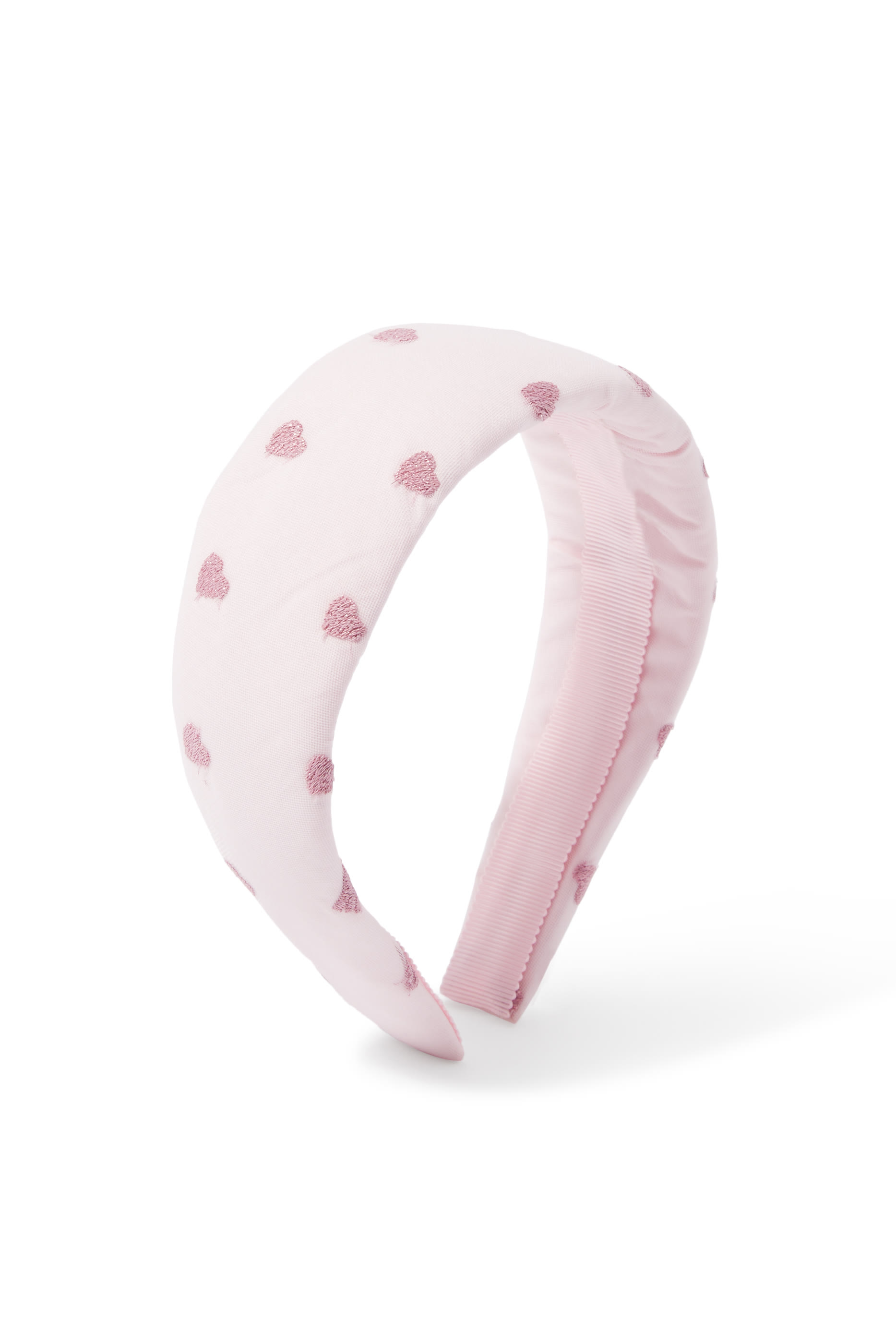 Kids Hearts Jacquard Head Band