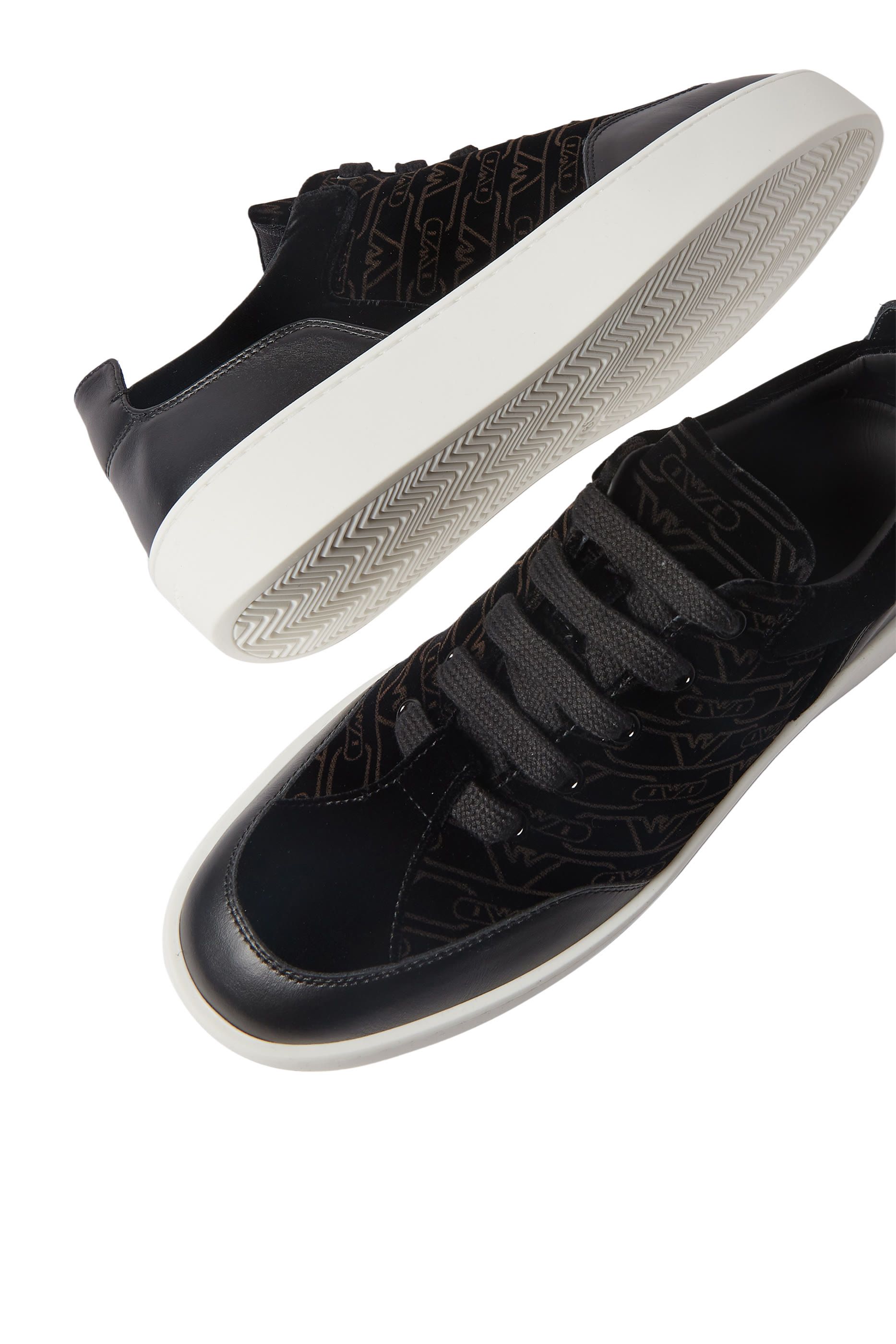Nappa Leather Low Top Sneakers