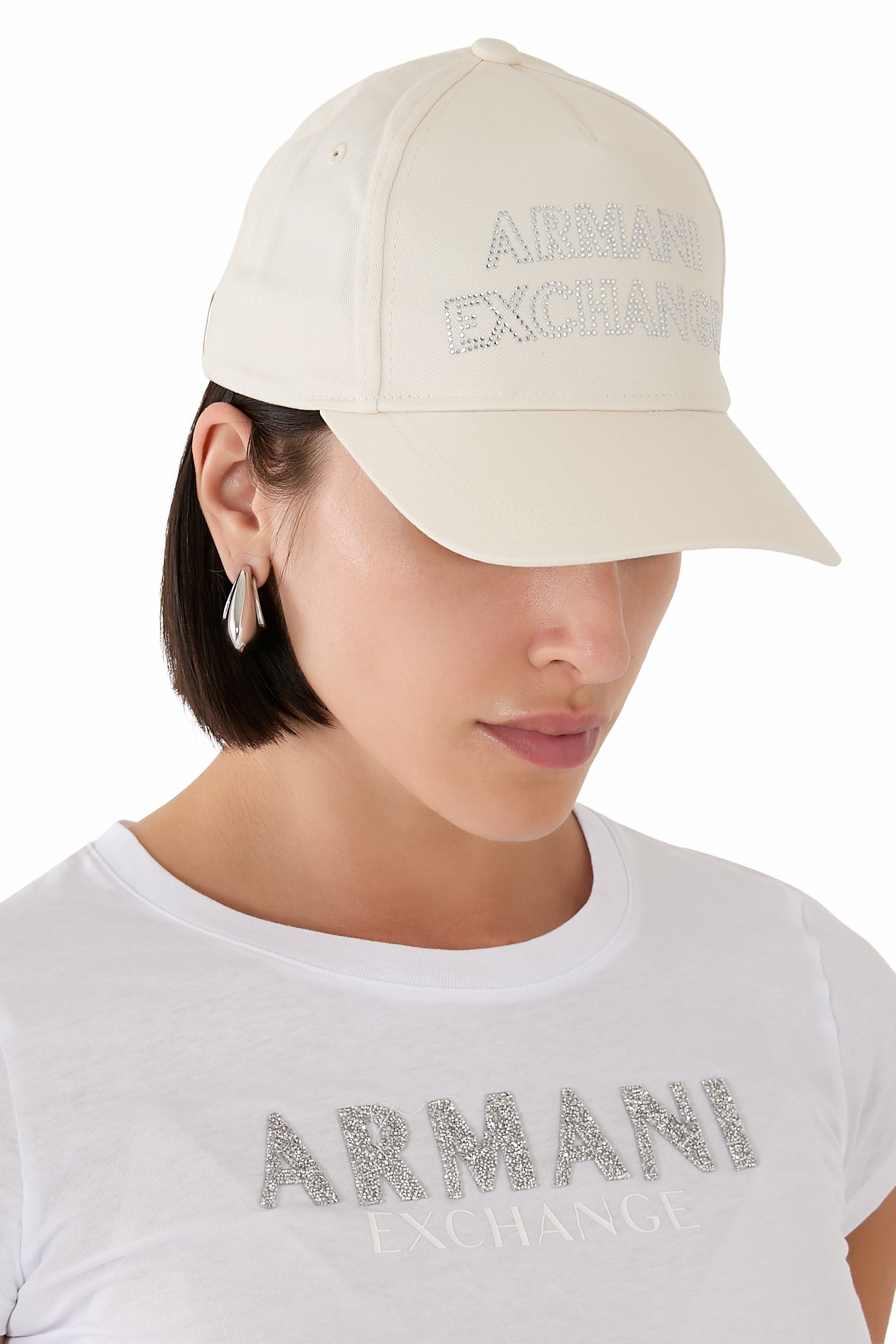 Embellished AX Logo Cap