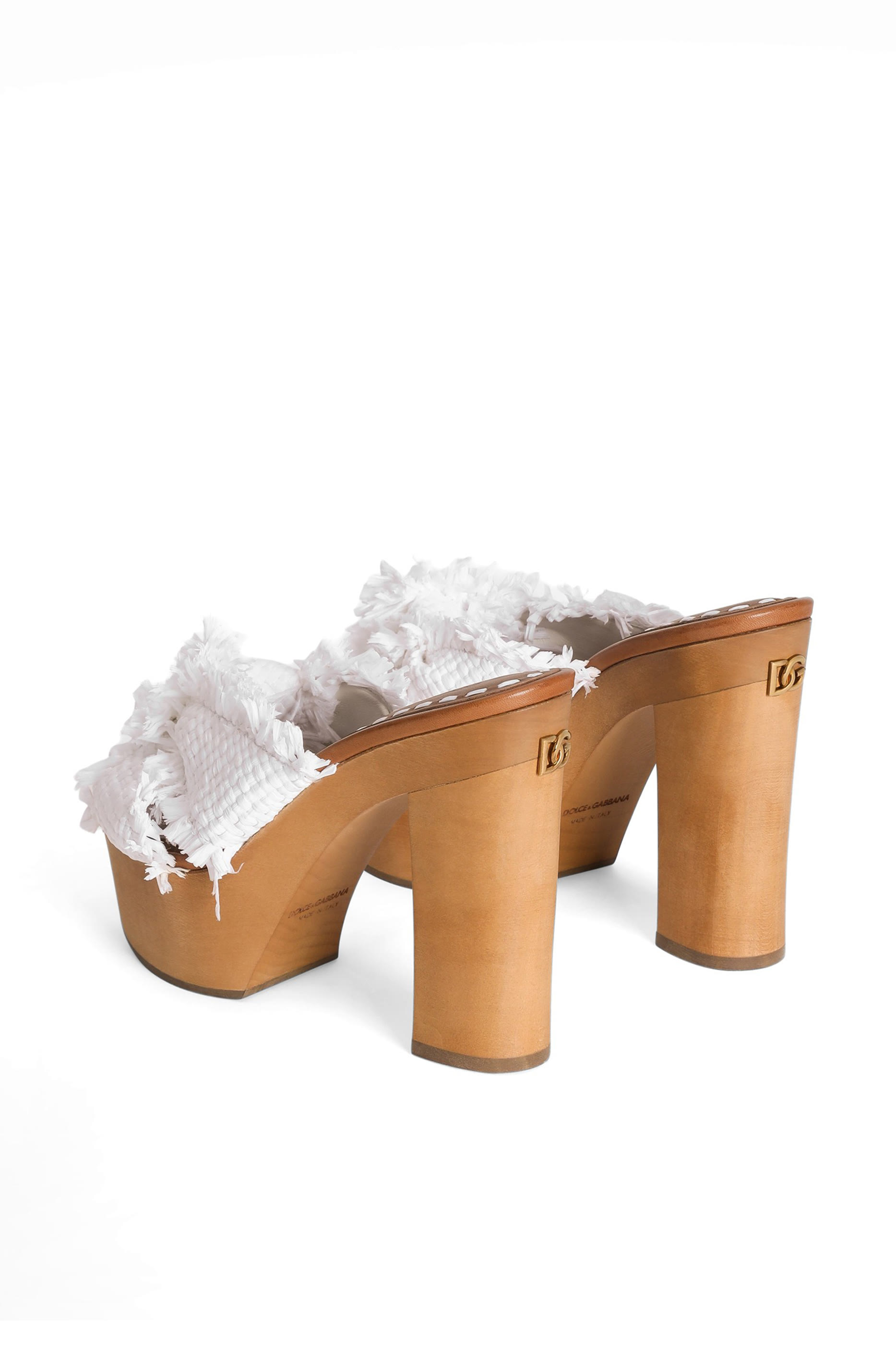 Raffia 130 Wedge Sandals