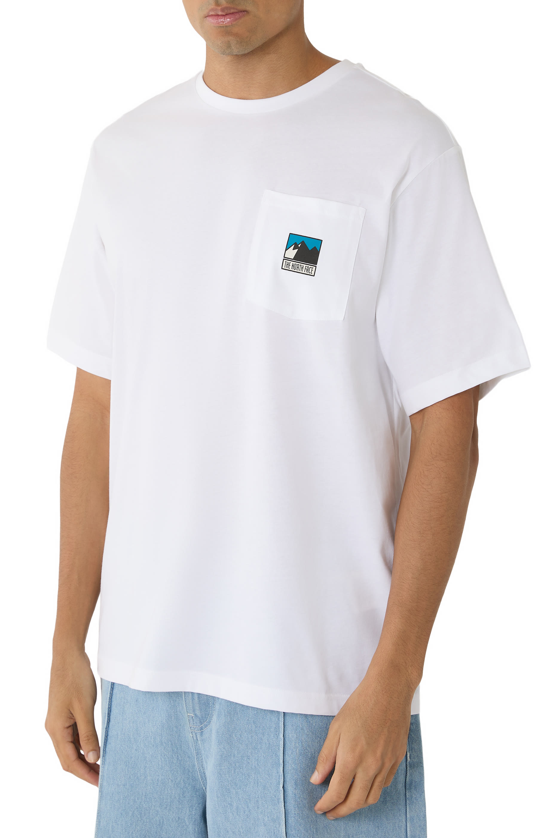 Mountain Logo Relaxed Pocket T-Shirt 