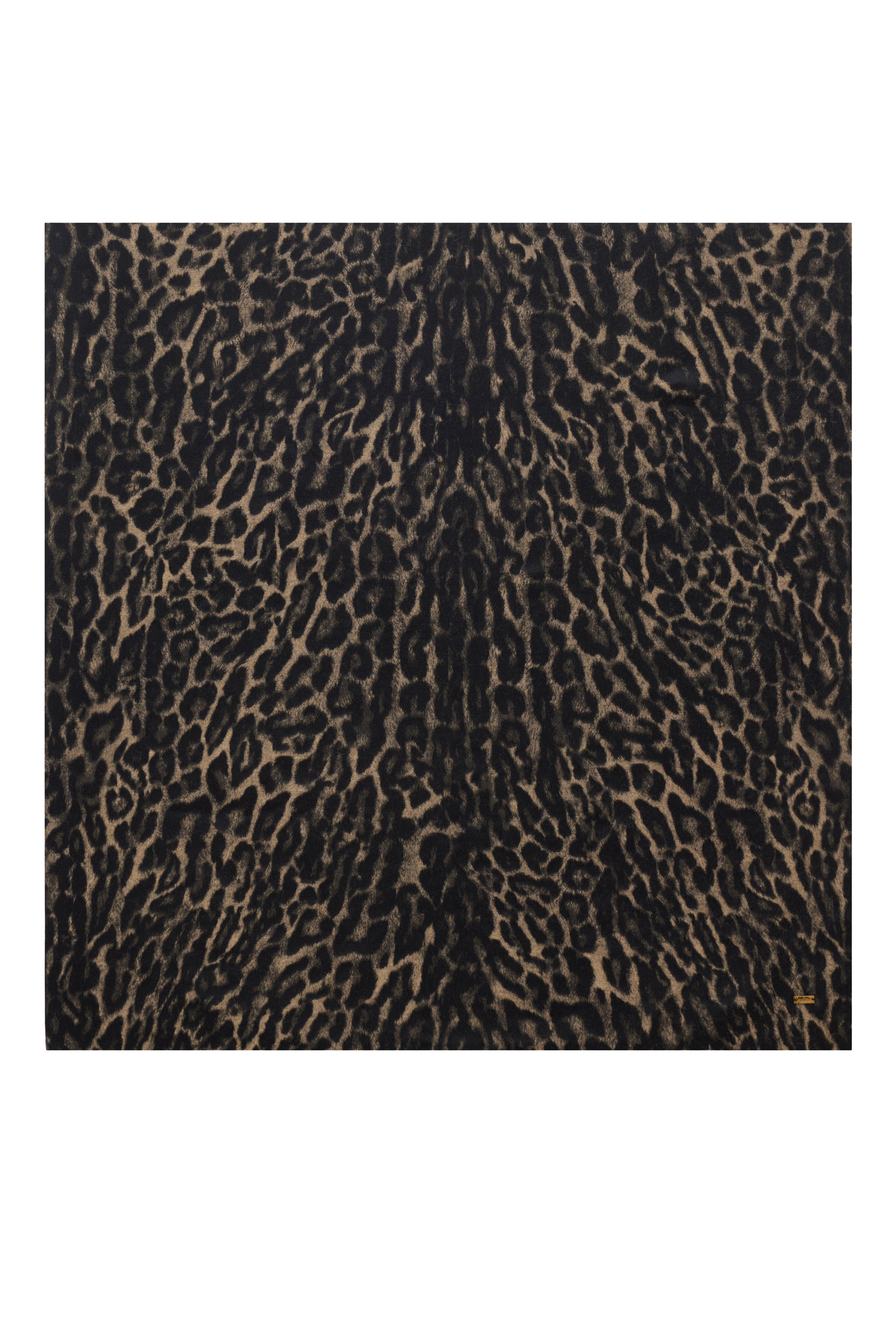 Leopard Print Square Scarf