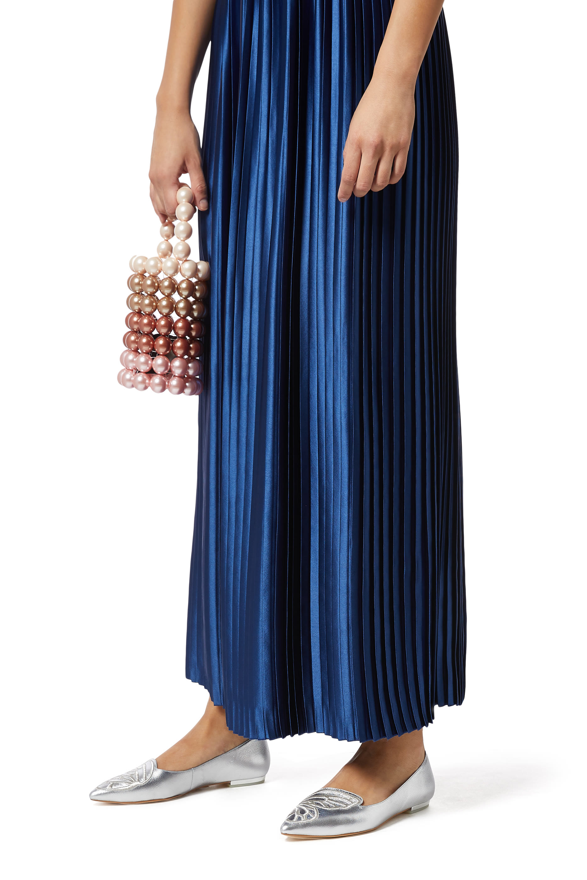 Bibi Batterfly Metallic Ballet Flats