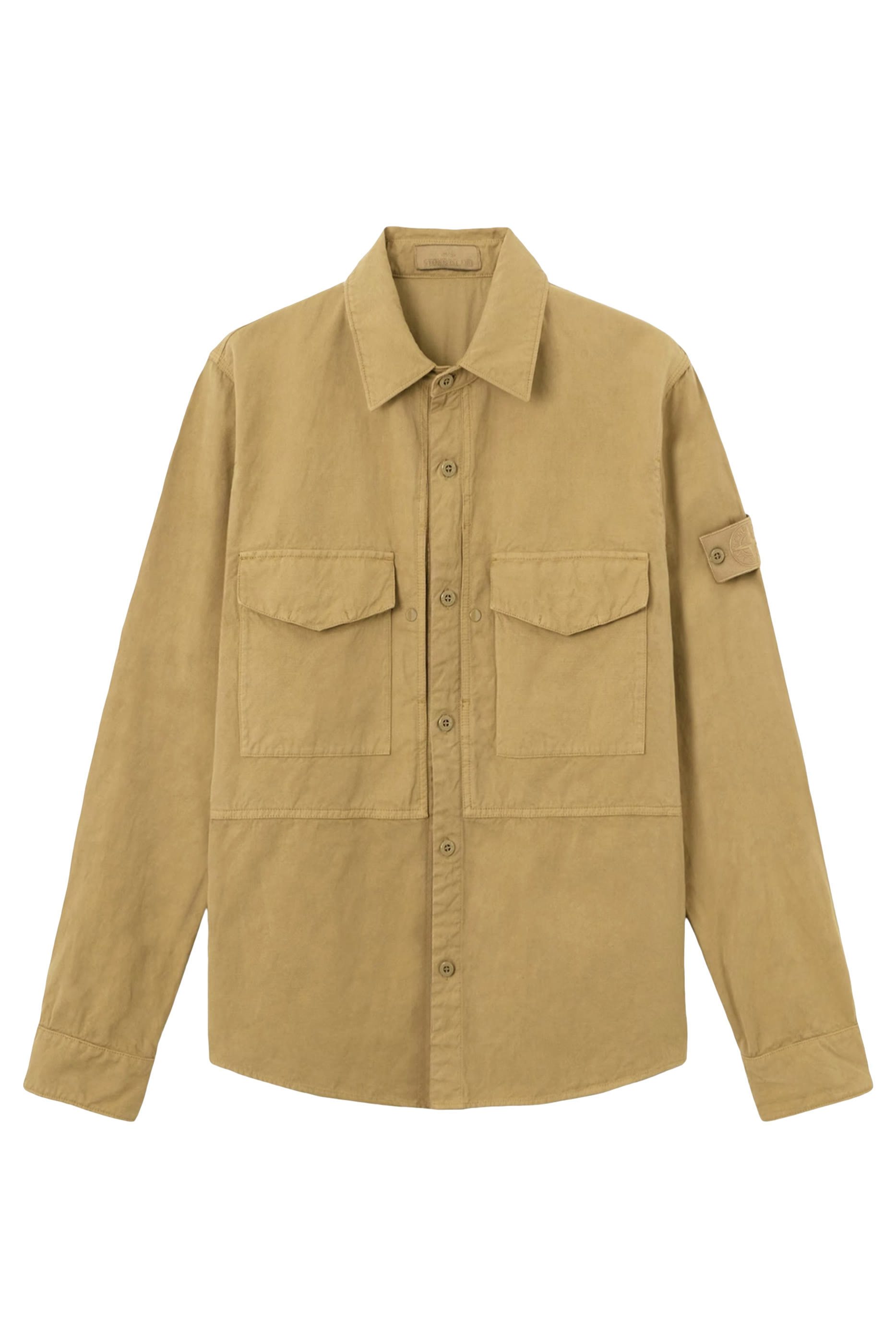 Logo Button Fastening Overshirt