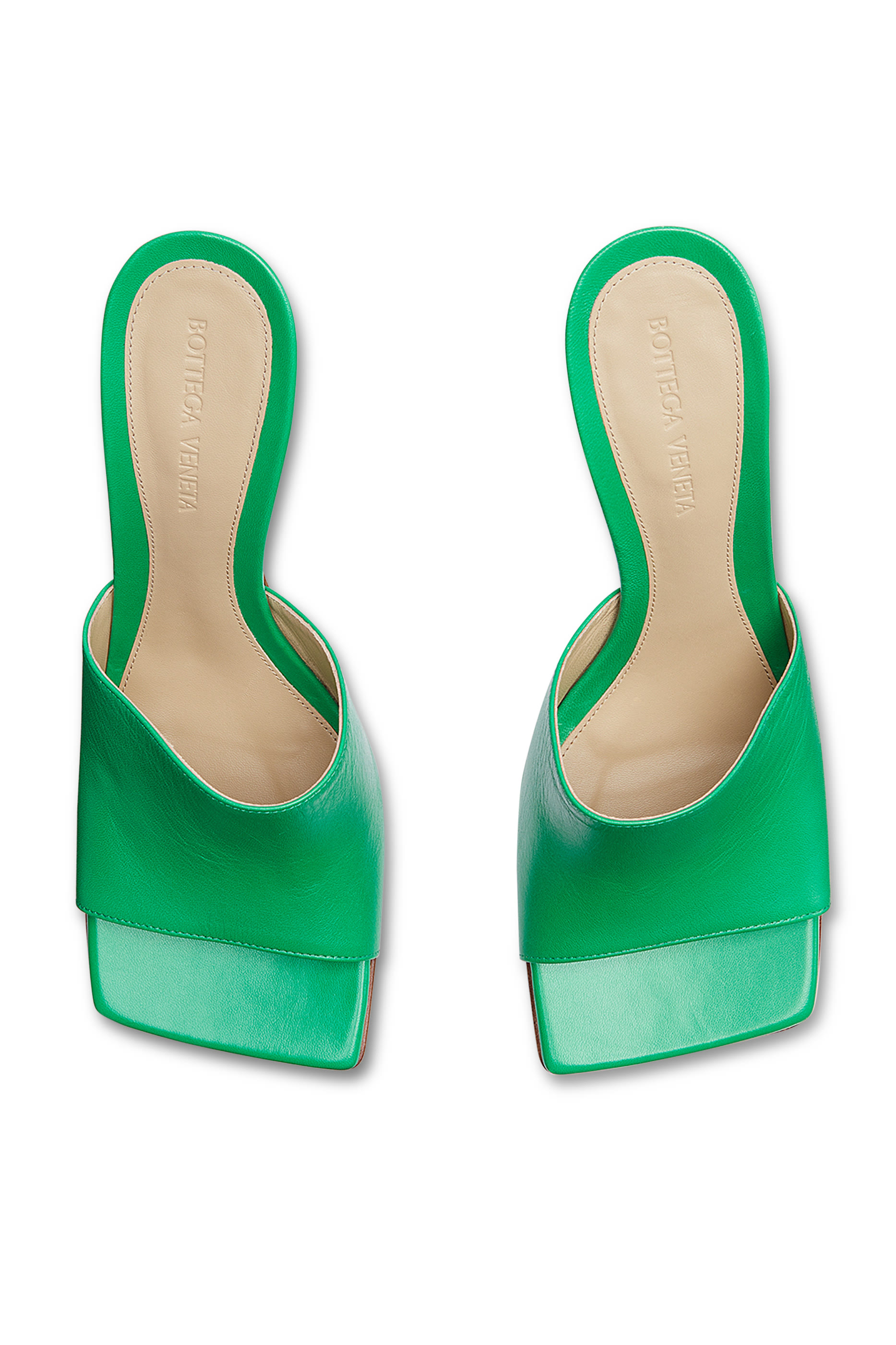 Leather Stretch Mules