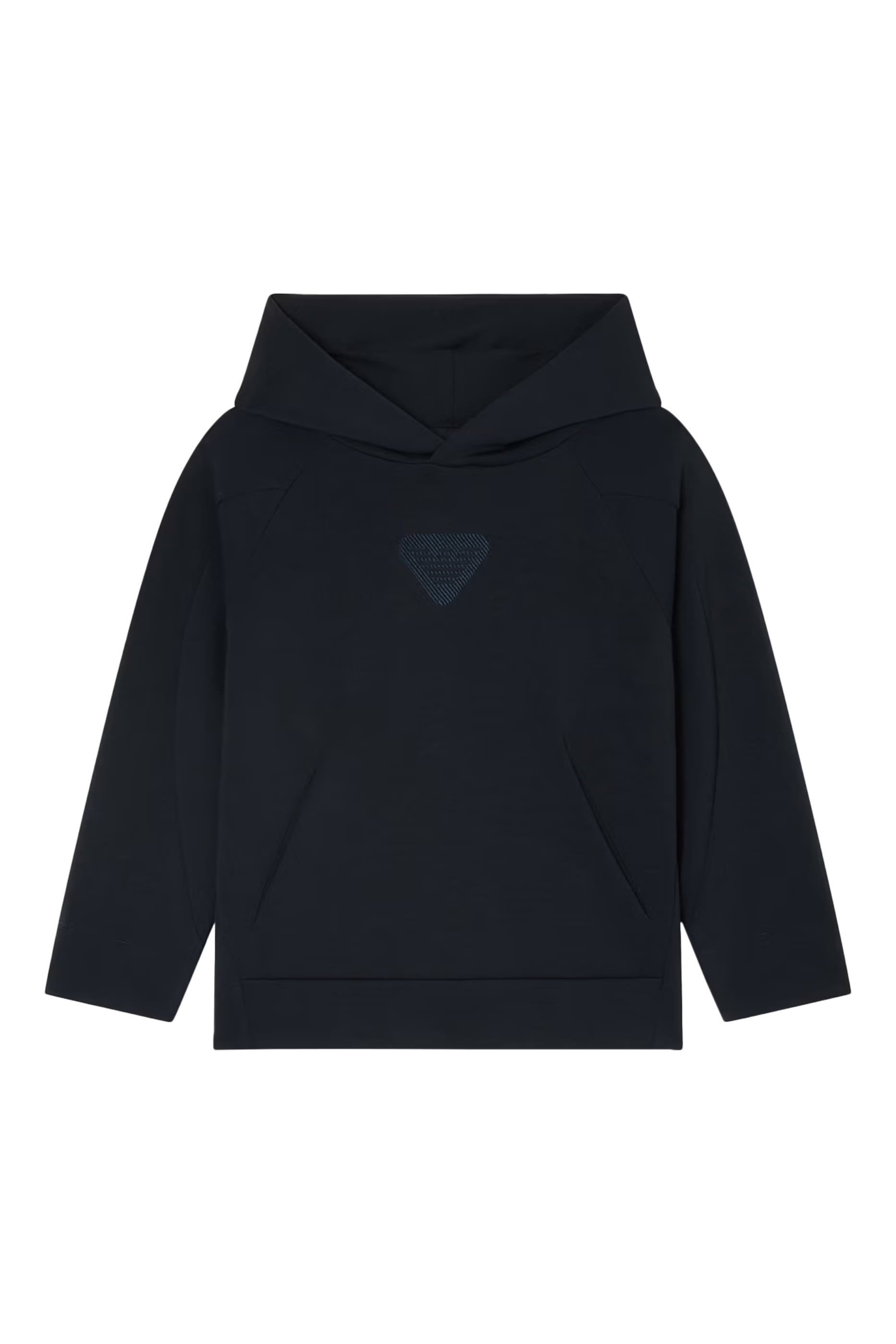 Kids Macro Eagle Logo Hoodie