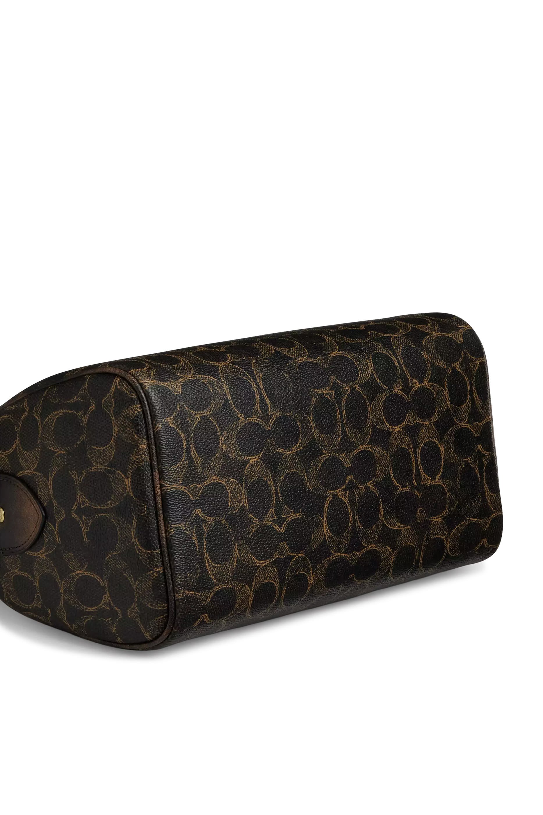 Rowan Satchel Bag in Loved Signature Canvas With Charms