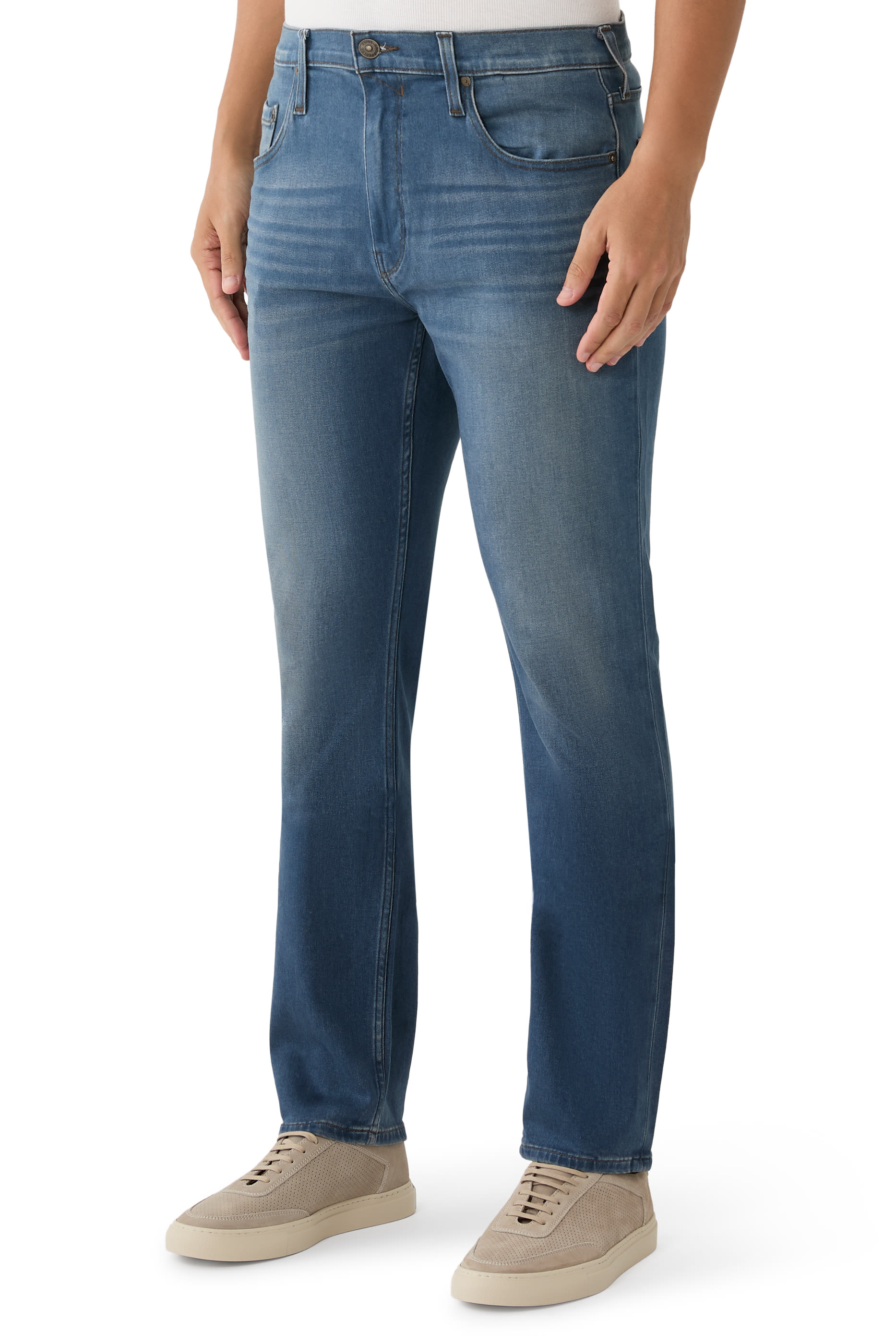 Transcend Federal Slim Straight Jeans
