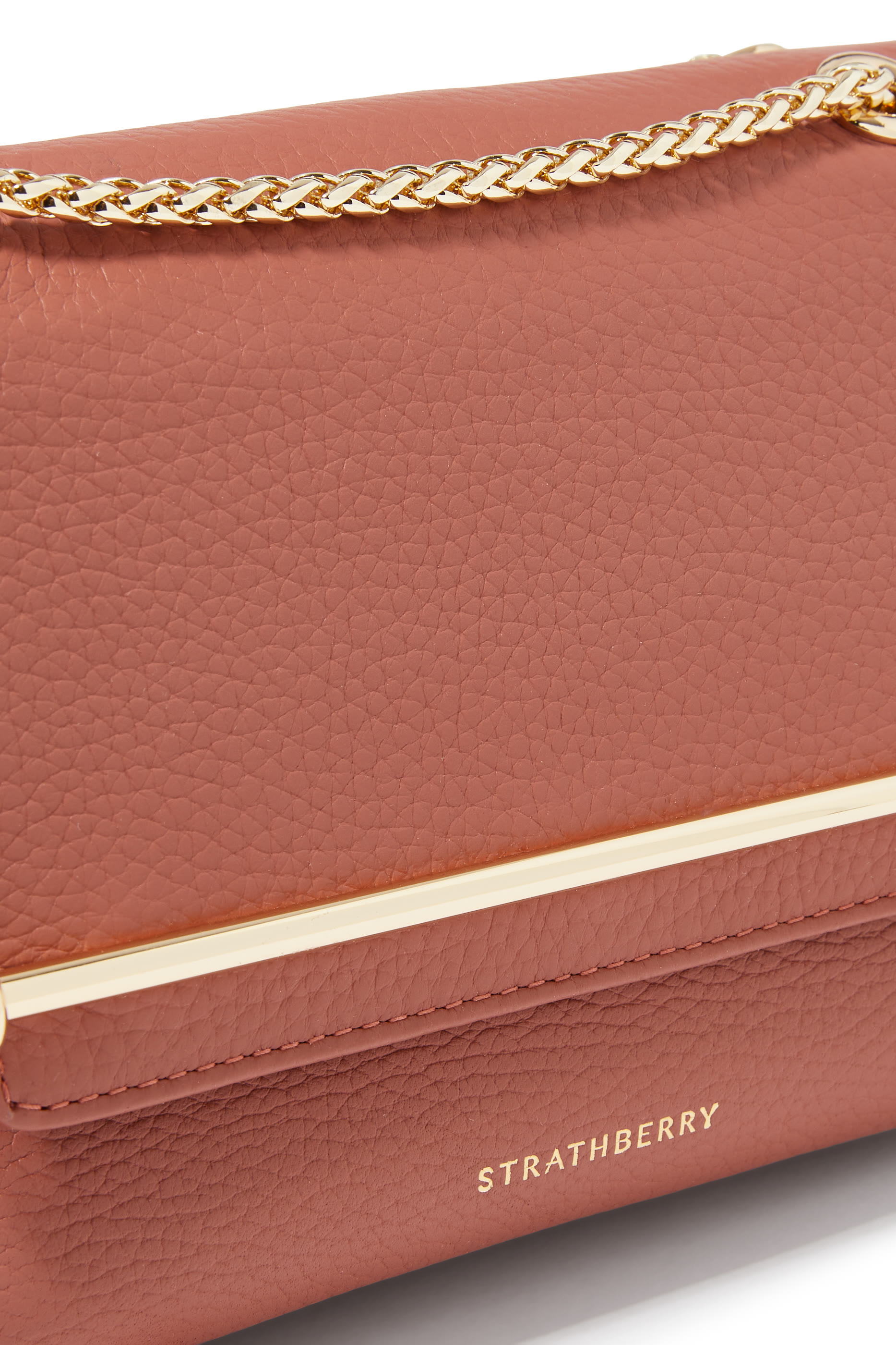 East/West Mini Crossbody Leather Mini Handbag