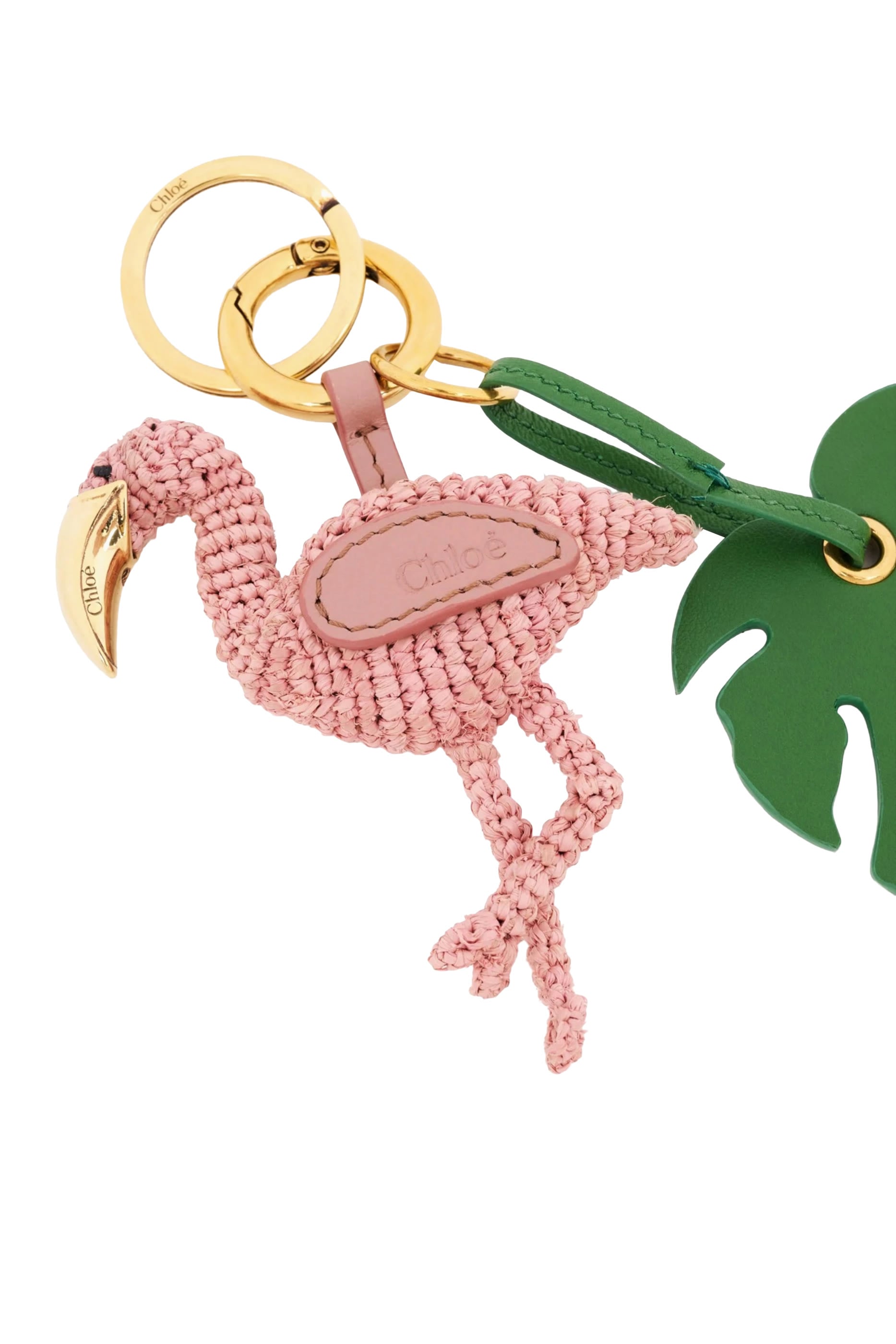 Symbols Flamingo Key Ring Bag Charm