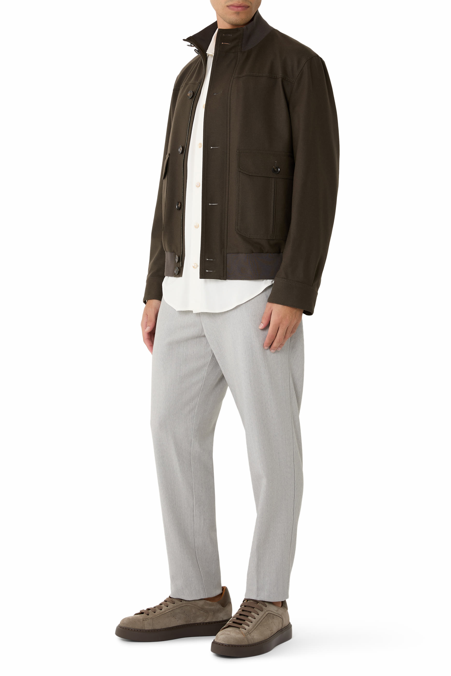 Tumbled Leather Sneakers