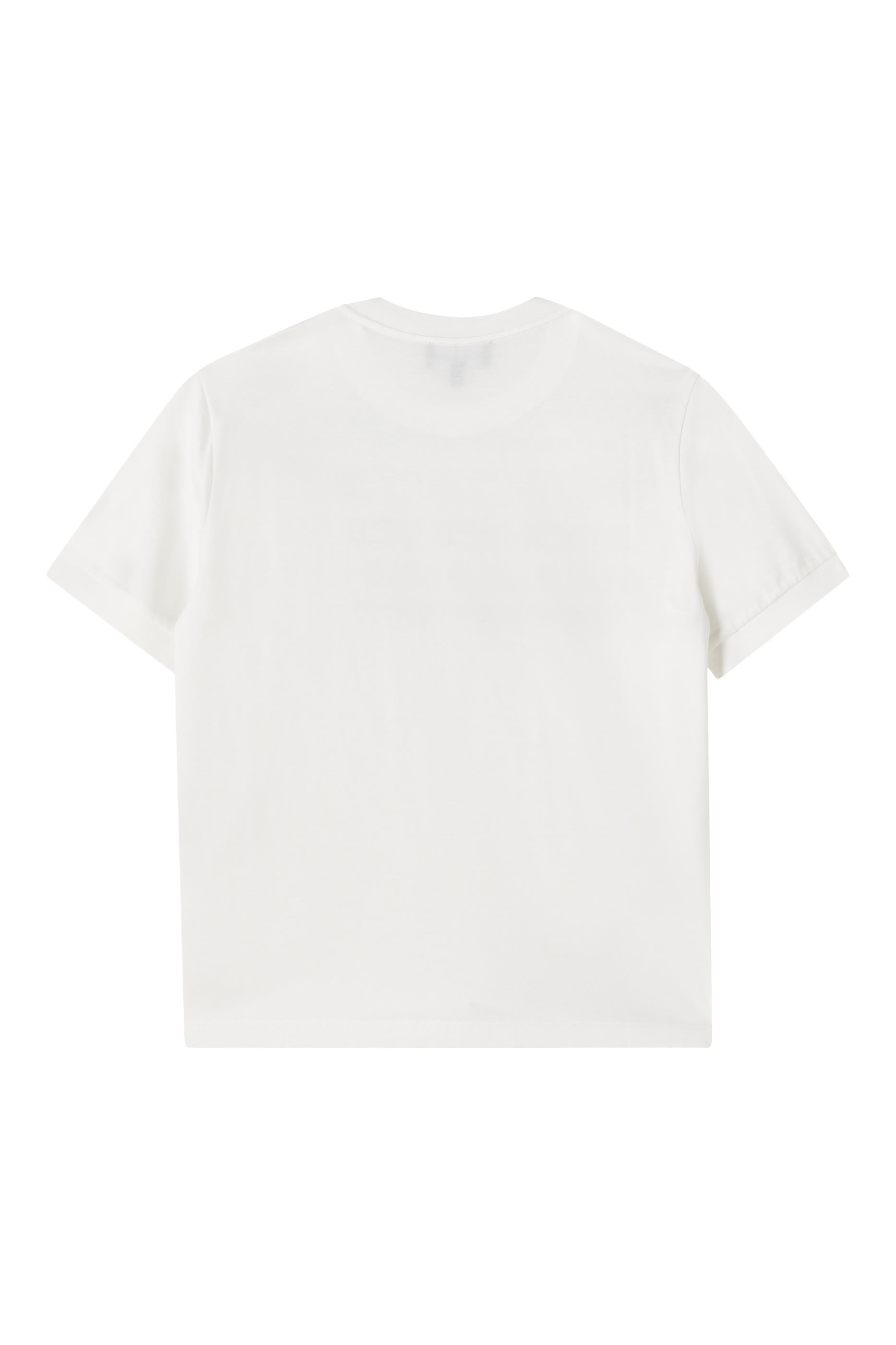 Kids Short Sleeve Logo Center T-Shirt