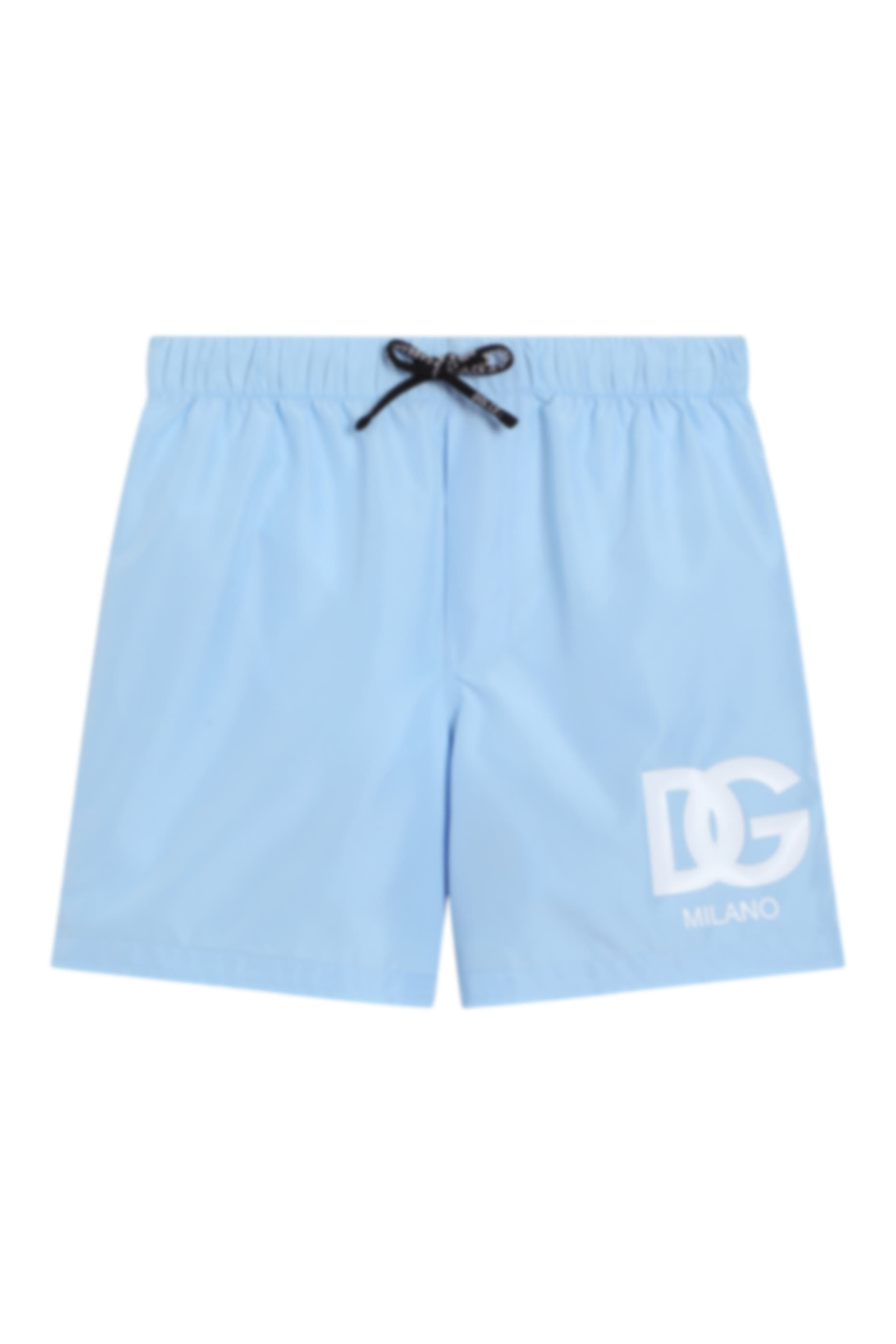 Kids DG Logo Print Swim Shorts
