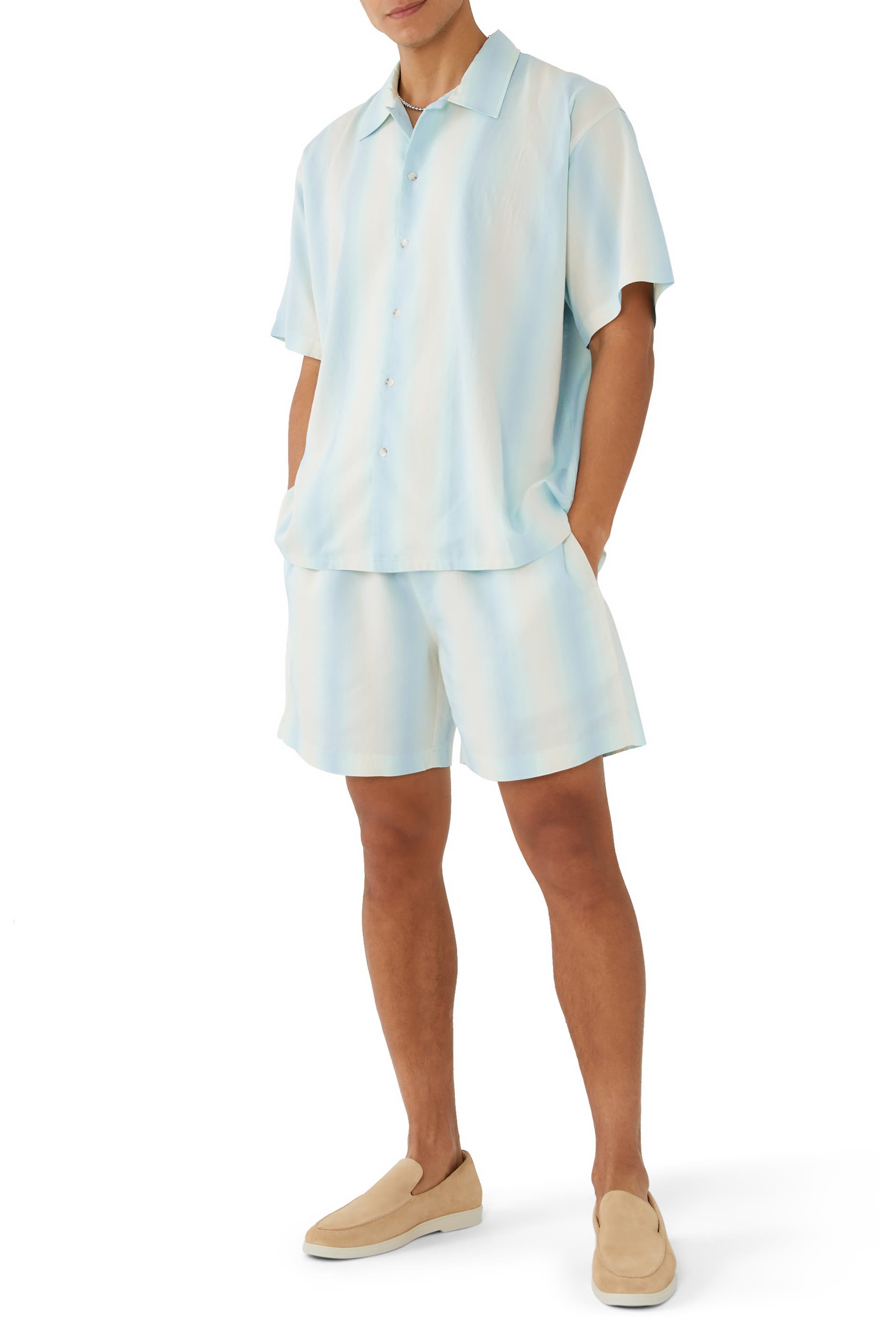 Oversized Striped Shirt