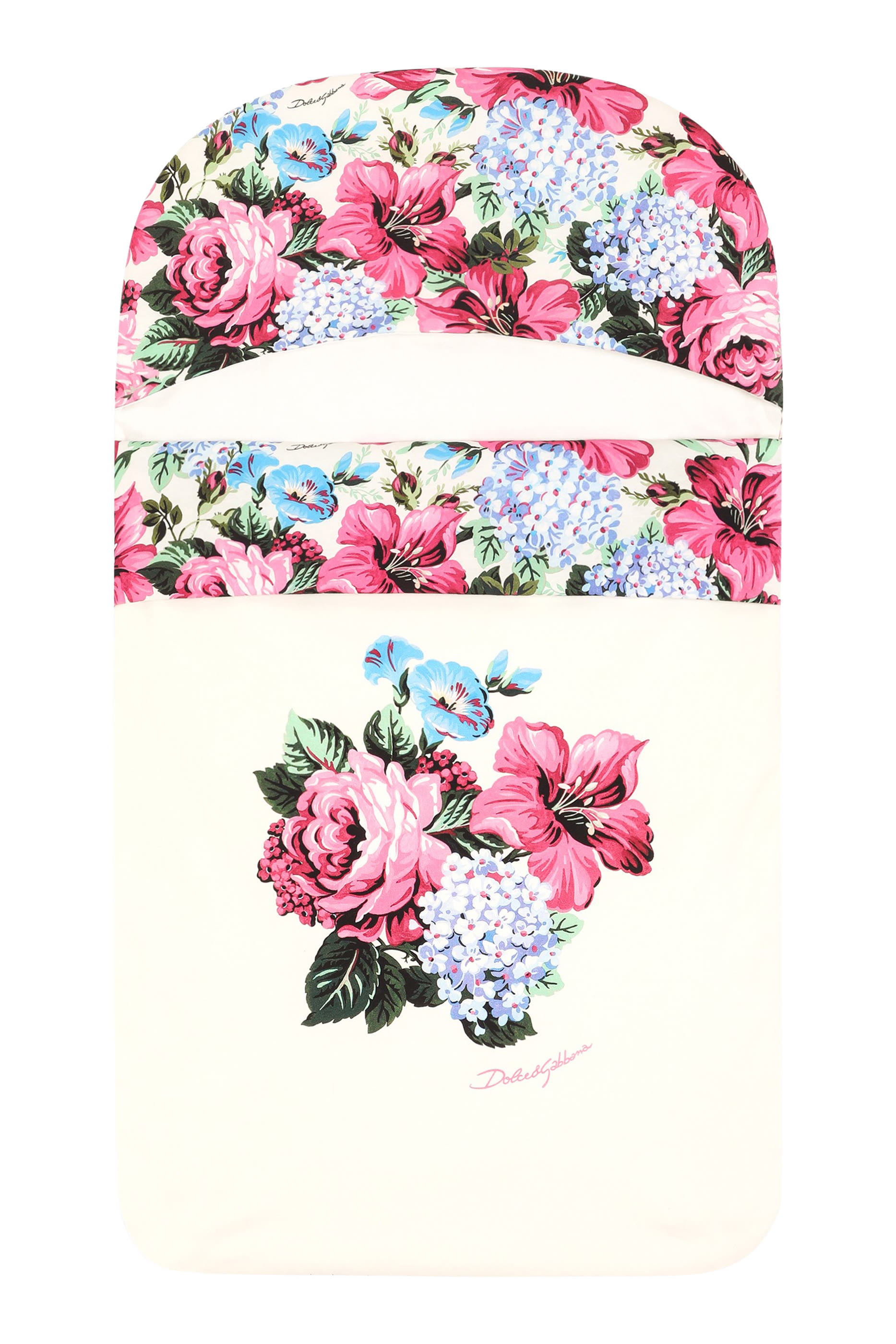 Kids  Interlock Sleeping Bag with Floral Print