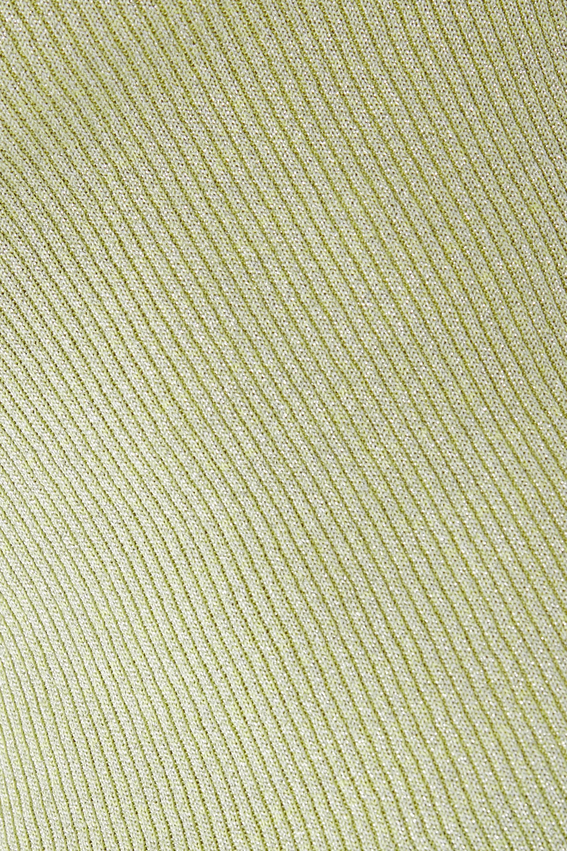 Vanise' Lurex Sleeveless Tank Top