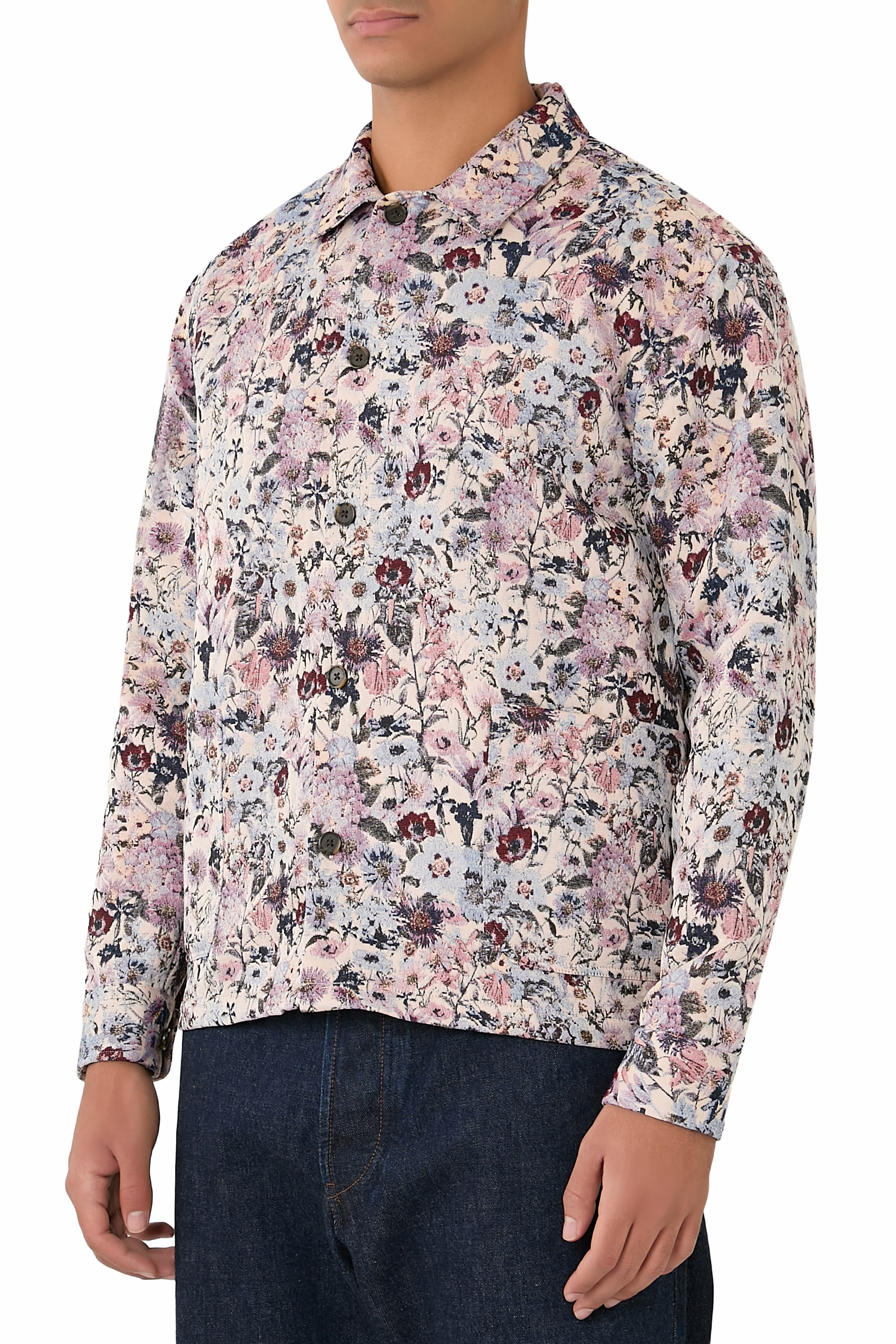 Hugh Jacquard Overshirt