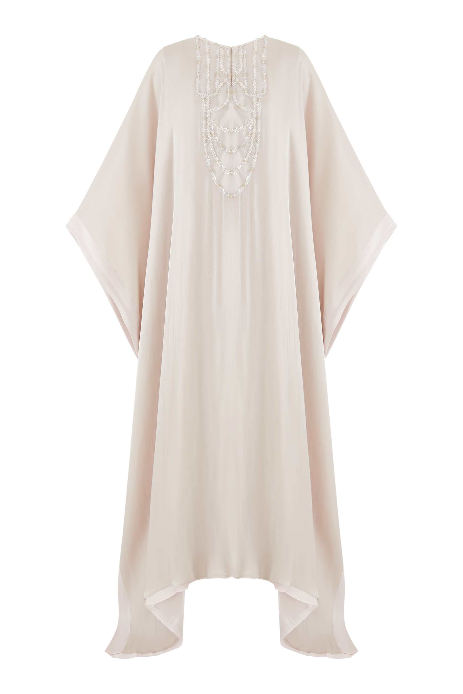 Embroidered Kaftan Dress