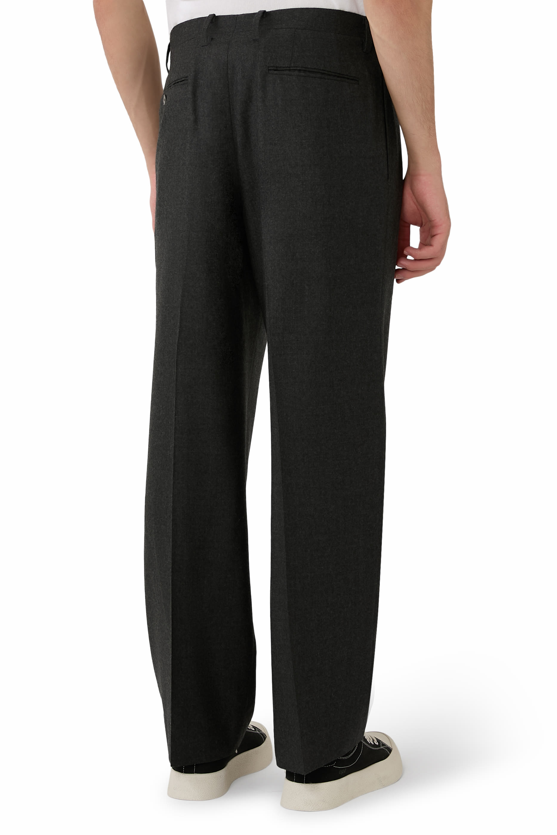 Super Light Wool Two-Tuck Slacks