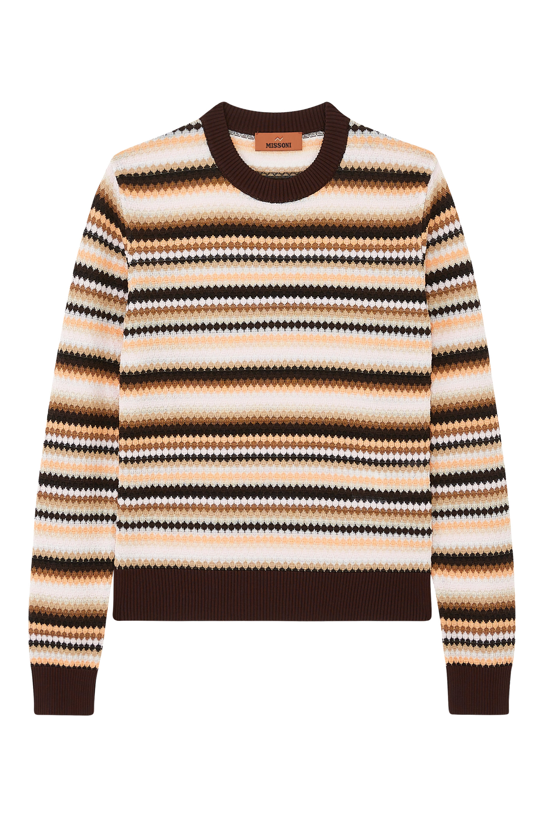 Stripes Cotton Viscose Sweater