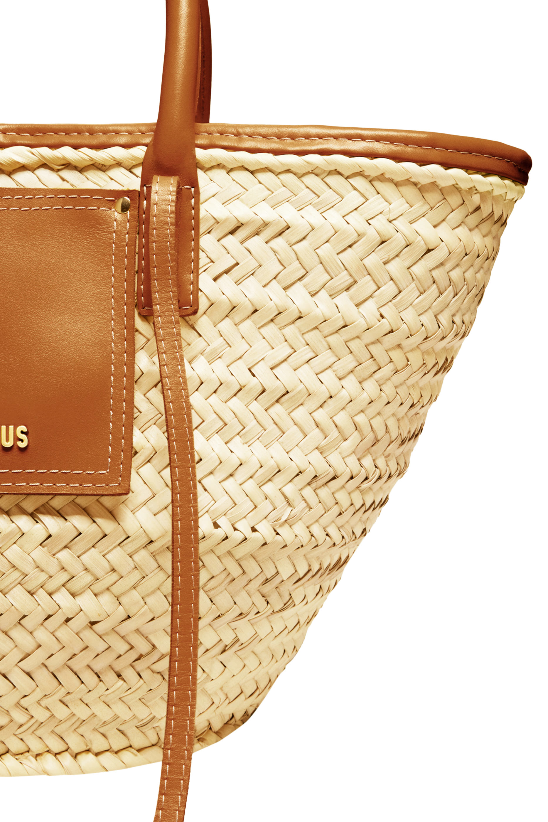 Le Panier Soli Medium Basket Tote Bag
