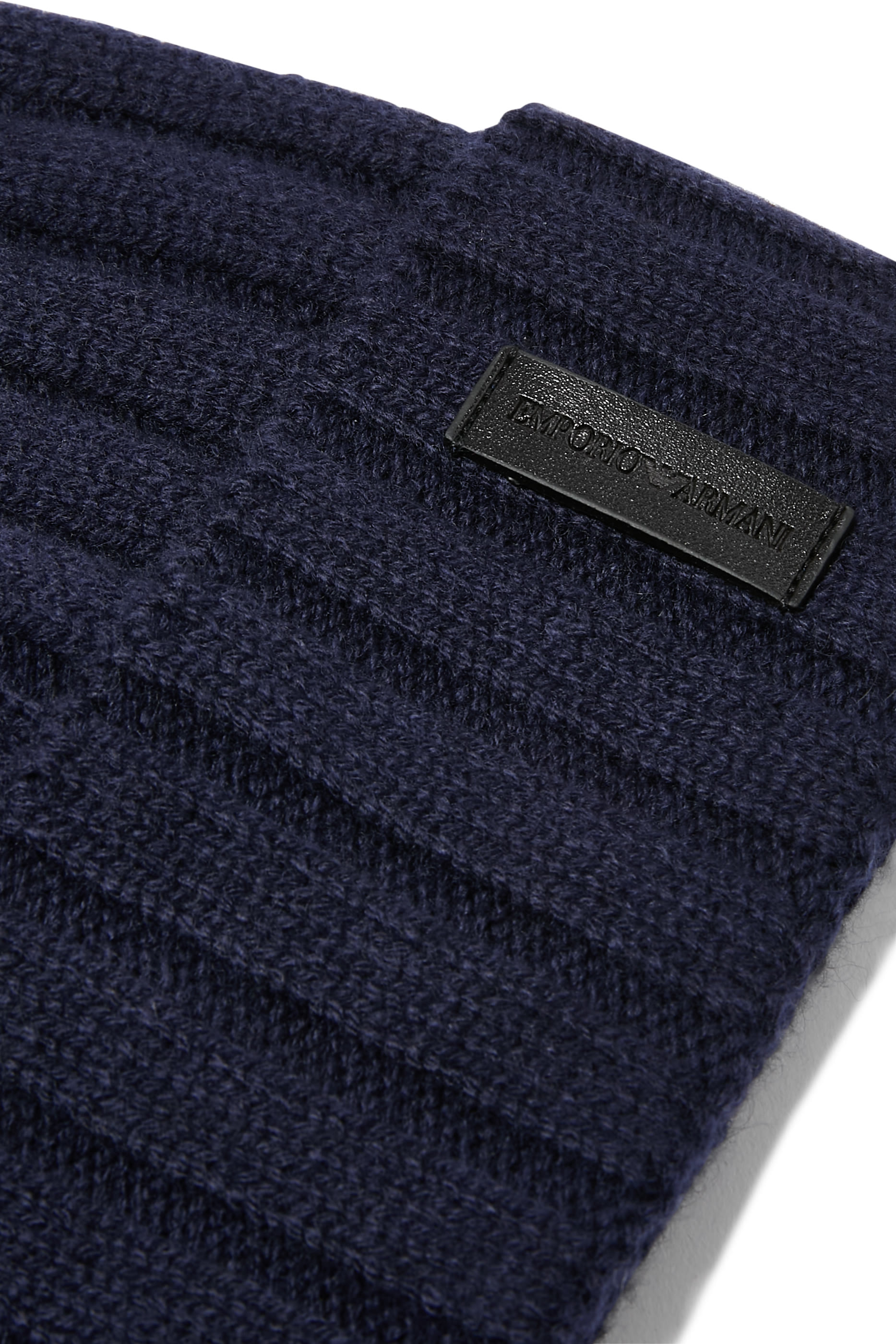 Logo Ribbed Beanie