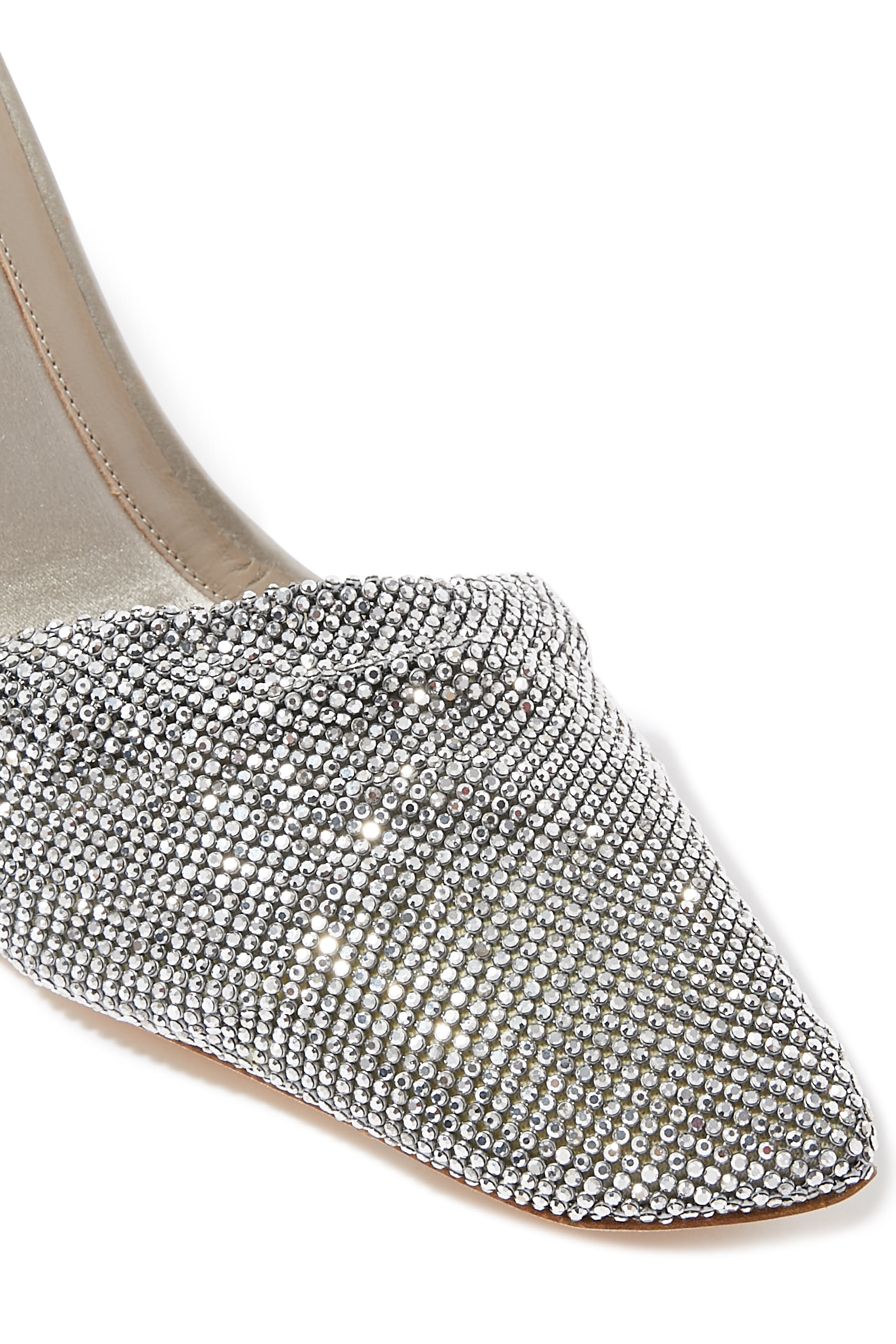 Elena Crystal Mesh 95 Mules
