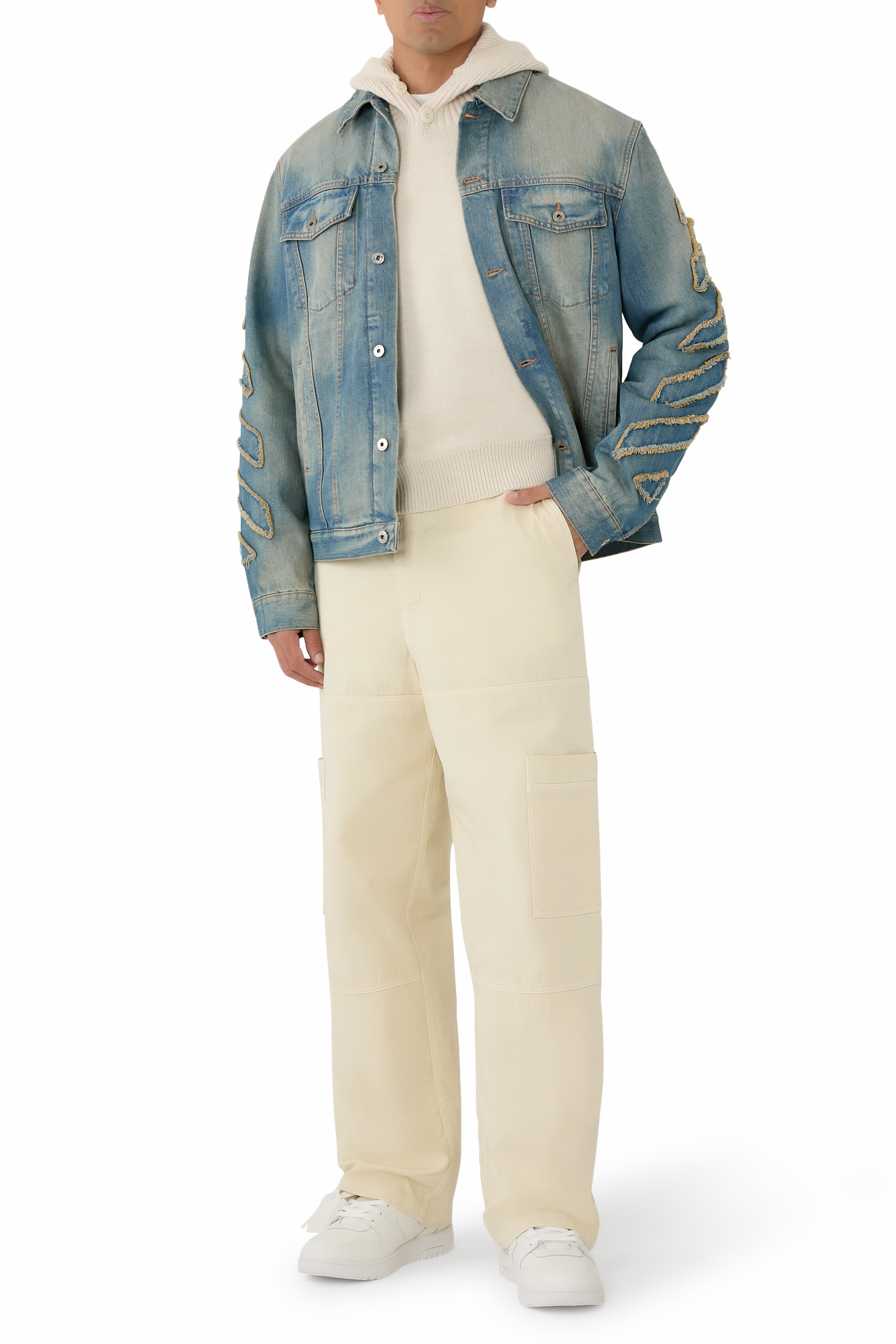 Bookish Cotton Cargo Pants 